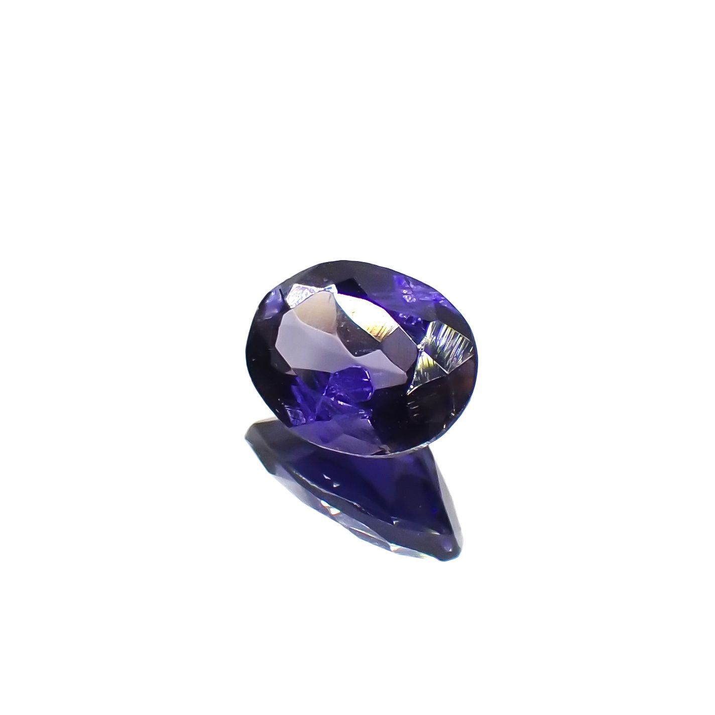 アイオライト タンザニア産 0.88ct[230321004]7.9x5.8mm前後