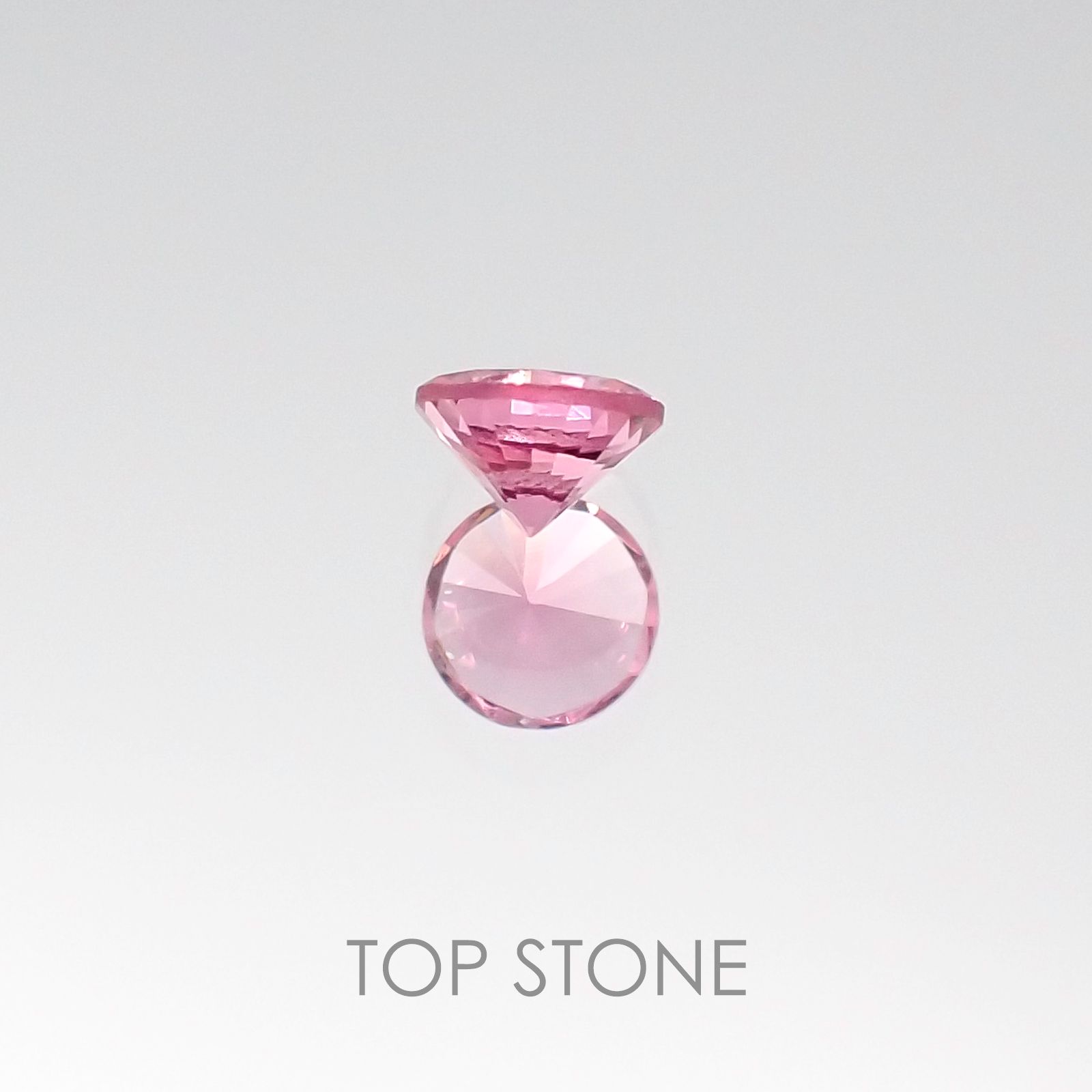ホットピンクスピネル タンザニア産 ルース 0.16ct[20106030]3.4×3.3mm前後