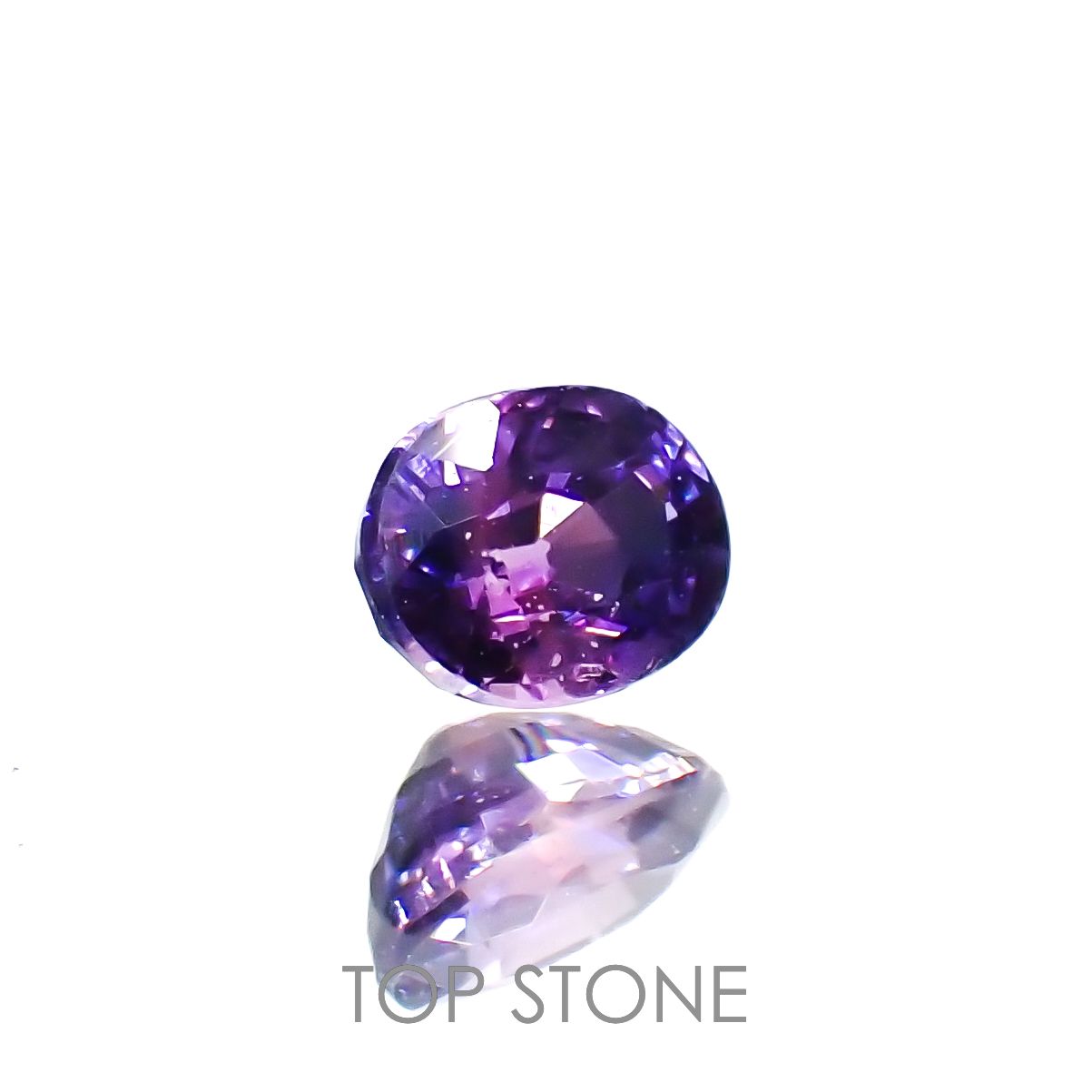 バイカラーサファイア(宝石名サファイア)マダガスカル/タンザニア産 0.28ct 識別済[230320907]4x3mm前後