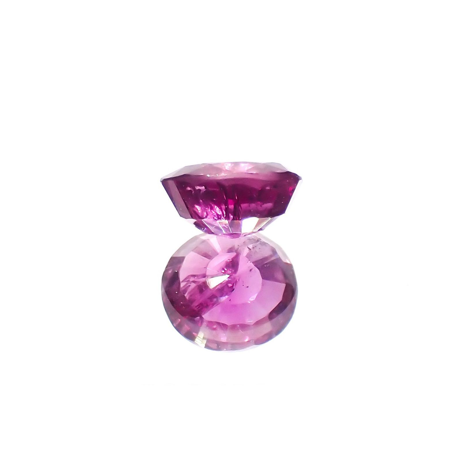 パープルサファイア パキスタン・カシミール産 0.86ct[230119875]5.6x5.2mm前後