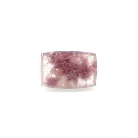 レピドライトインクォーツ ブラジル・ミナスジェライス州産 33.94ct[220917759]25.6x17.1mm前後