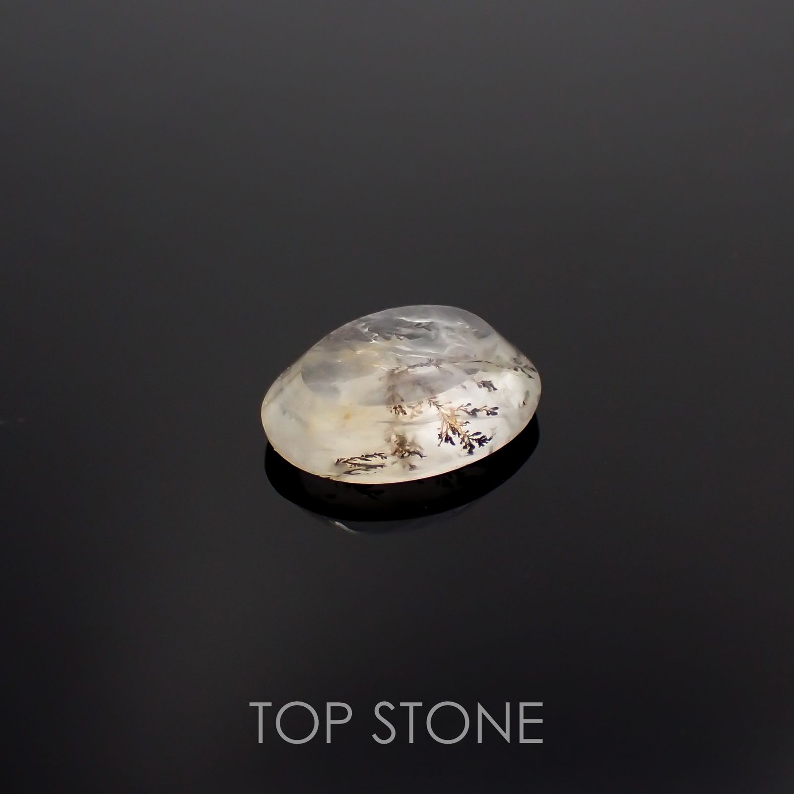 デンドリチッククォーツ ブラジル産 2.45ct[230120002]11.4x9mm前後