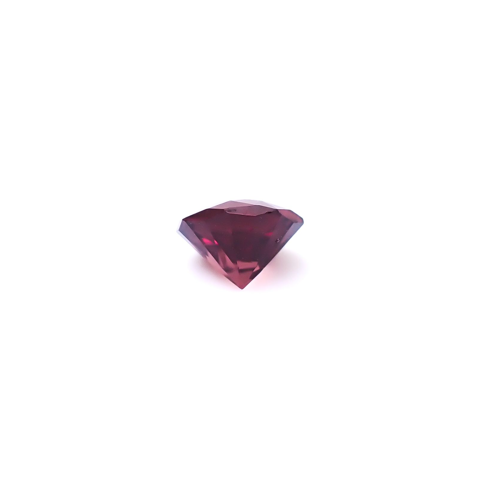 ◇オクタゴンカット◇レッドジルコン(宝石名ジルコン)スリランカ/カンボジア産 識別済 0.75ct / 5.1x5mm前後 [260732553]