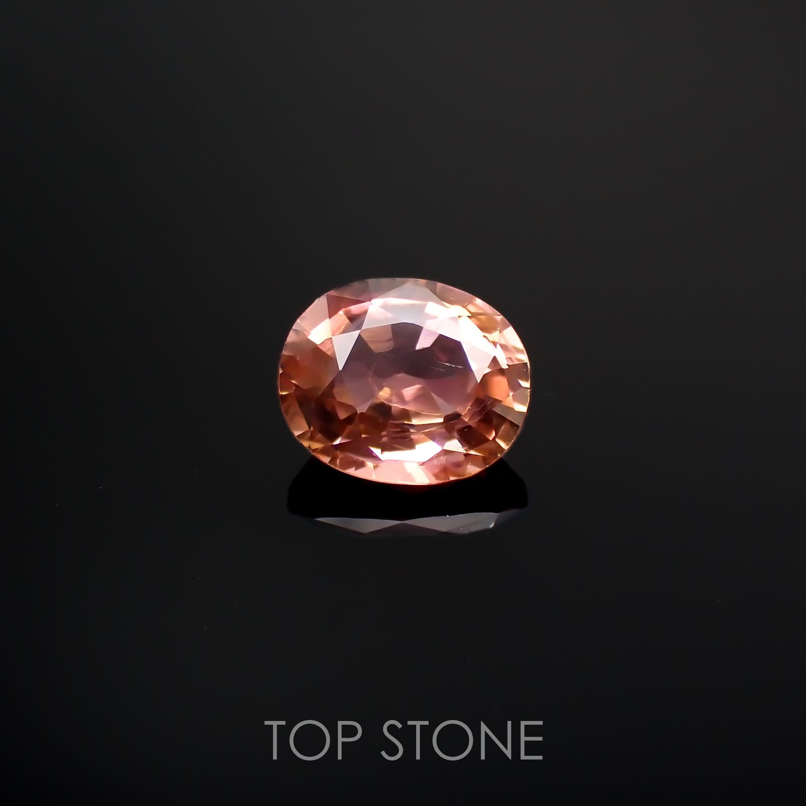 ローズピンクトルマリン(宝石名ピンク・トルマリン)ブラジル/アフリカ産 0.91ct 識別済[221018337]6.7x5.6mm前後