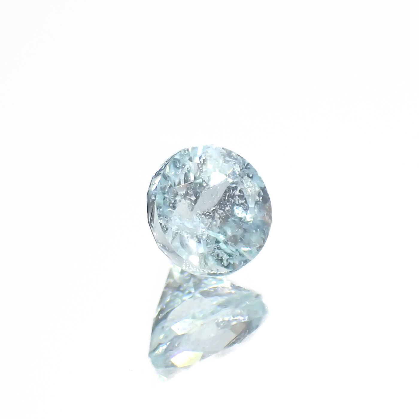パライバトルマリン(宝石名トルマリン/別名パライバ・トルマリン)モザンビーク産 0.18ct 識別済[230220437]3.3x3.3mm前後