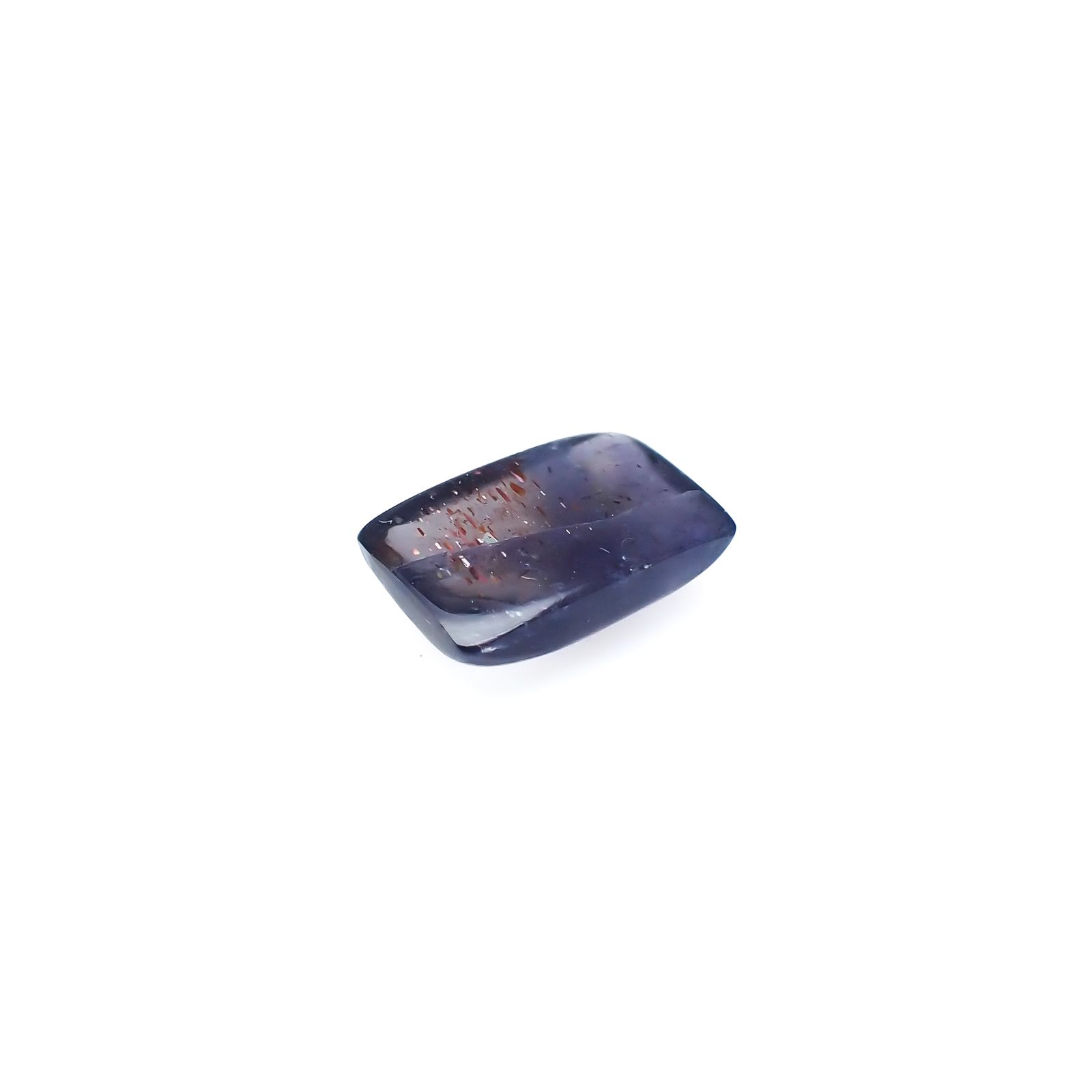ブラッドショットアイオライト インド産 3.59ct[240226178]12x7.9mm前後