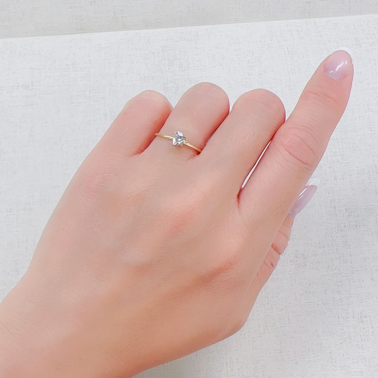 シャンパンカラージルコン スリランカ/カンボジア産 0.50ct[230521909]4.6x4.6mm前後