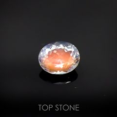 レインボームーンストーン(アンデシンラブラドライト) マダガスカル産 ルース 1.14ct[210611257]7.6×6.1mm前後