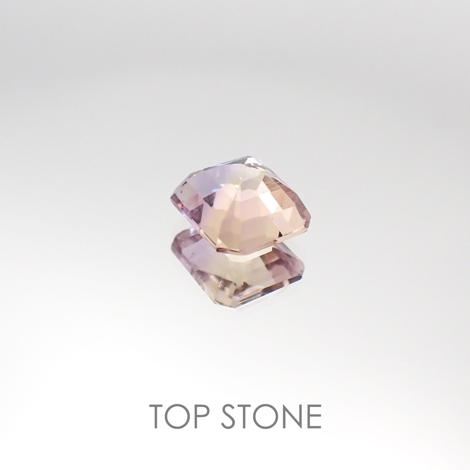 アメトリン ブラジル産 ルース 1.61ct[20095361]7.3×6.7mm前後