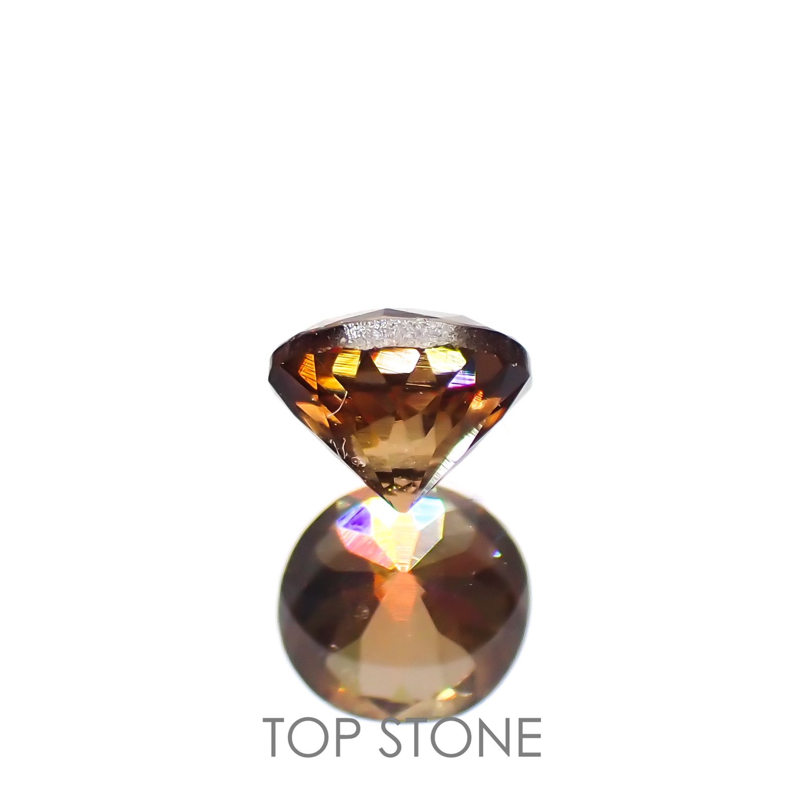 キャシテライト(宝石名キャシテライト)ボリビア産 0.47ct 識別済