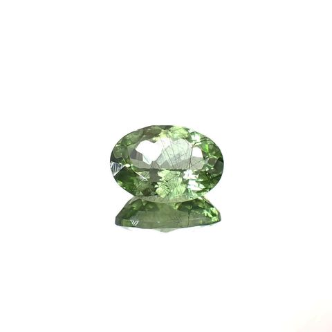 ルドウィジャイトインペリドット パキスタン産 3.29ct[240728522]11.4x8.1mm前後