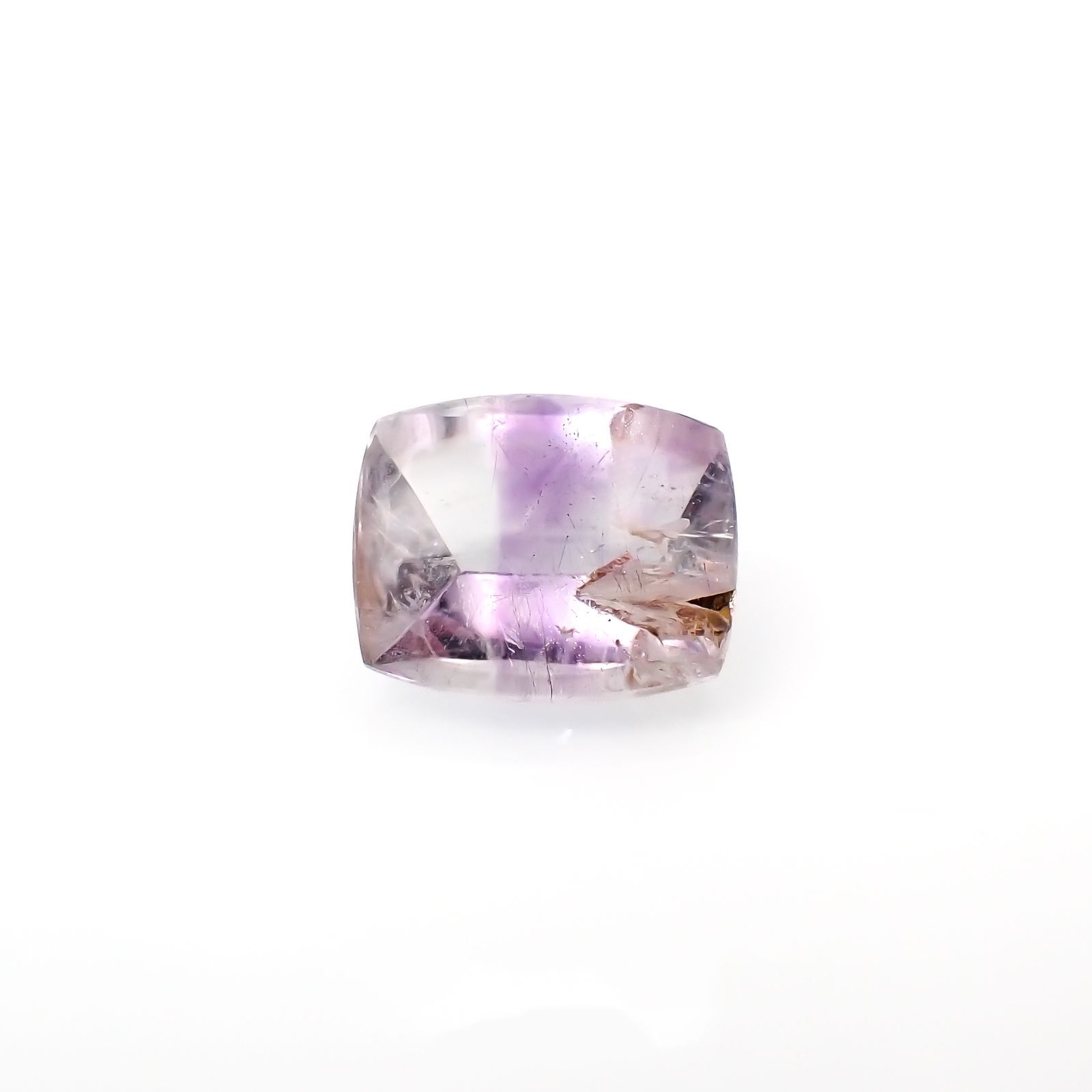 アメジストエレスチャル ブラジル産 14.89ct[230119785]17.2x13.9mm前後