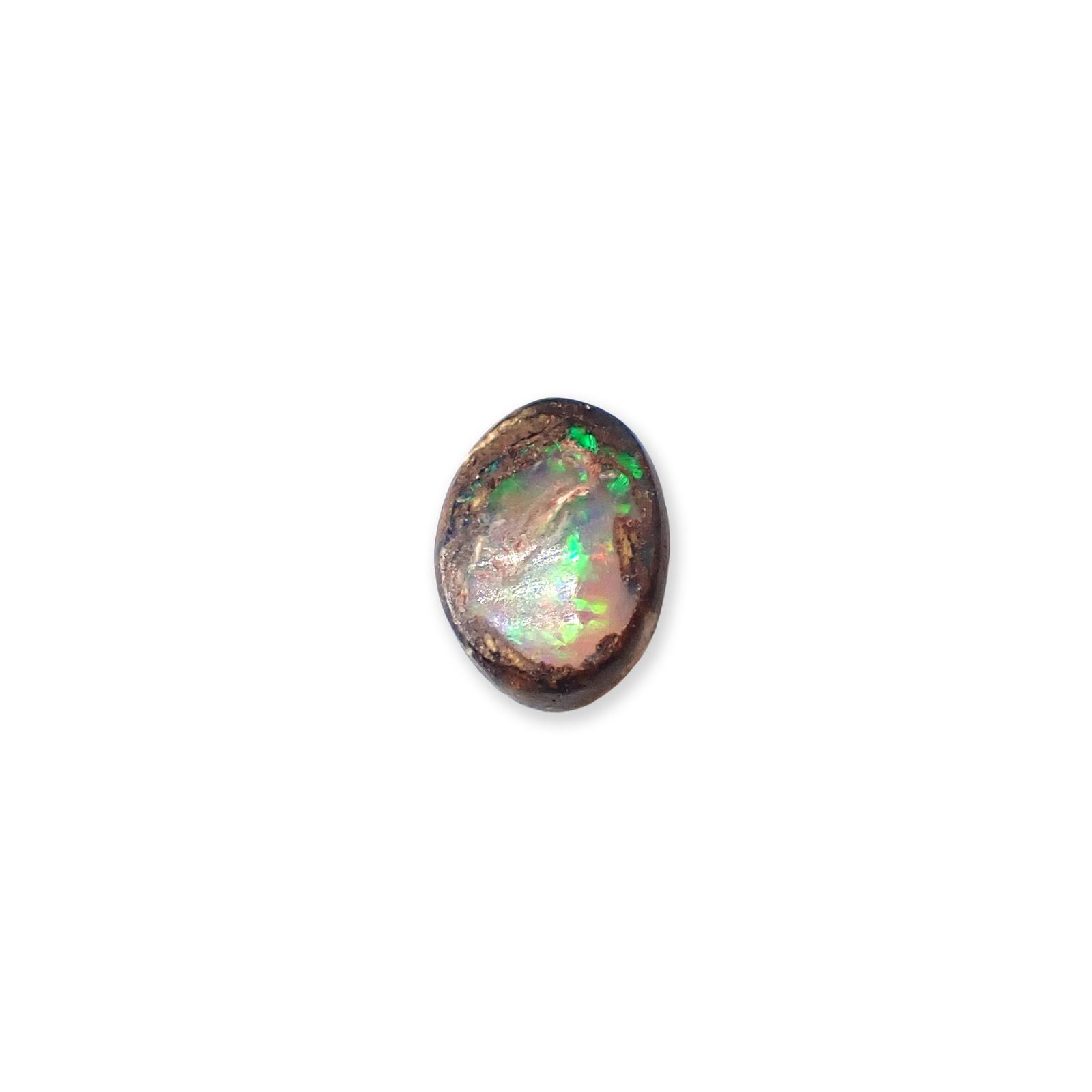 ウッドオパール オーストラリア産 0.21ct / 5x3.6mm前後 [251031198]