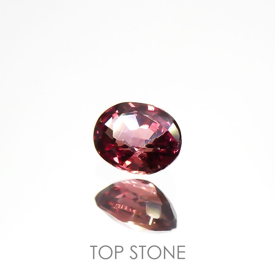 ルビー(宝石名ルビー)タンザニア産 0.24ct 識別済[220115045]4x3.1mm前後