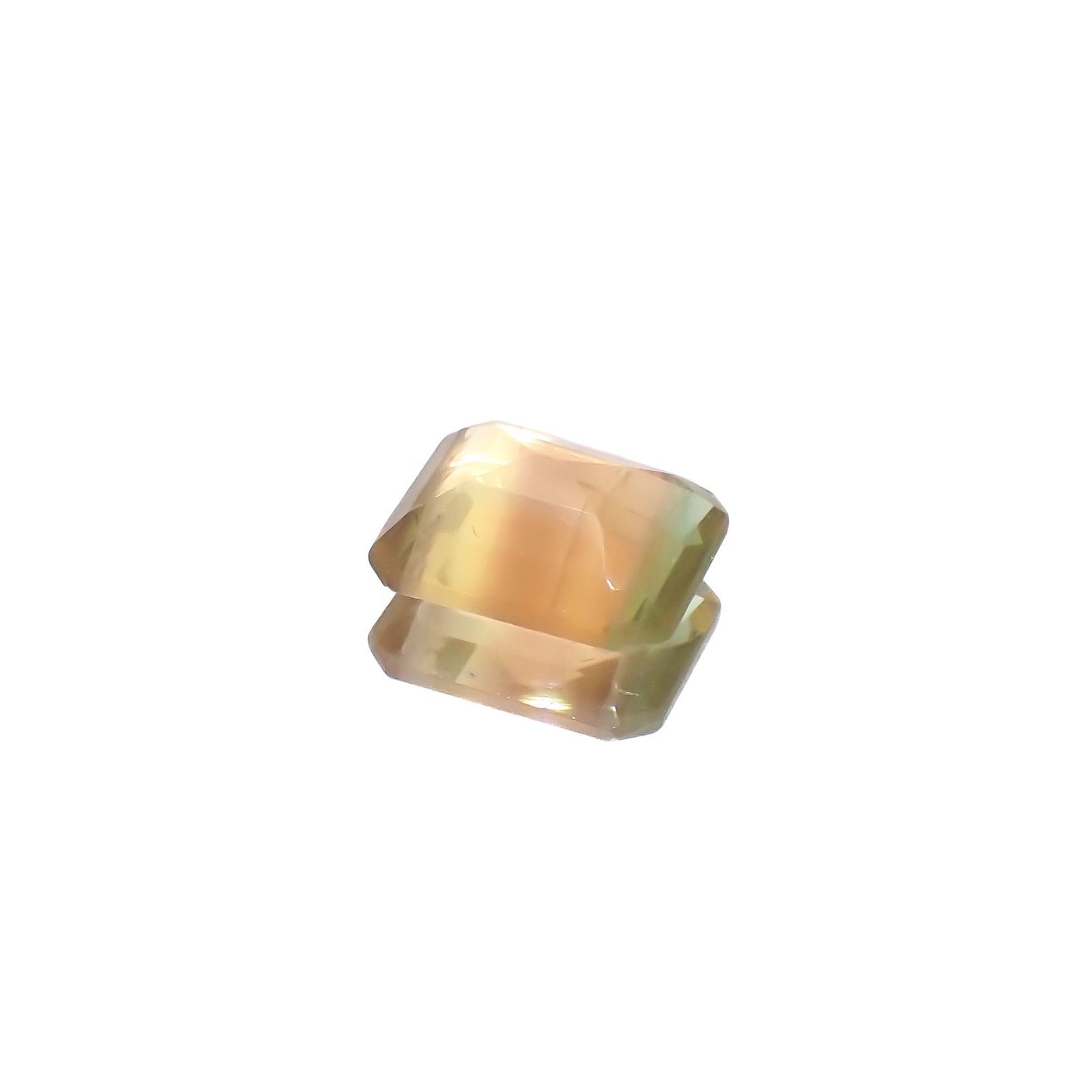パーティカラーフローライト フルオレッセンス ブラジル産 4.38ct[240326915]11x8.9mm前後