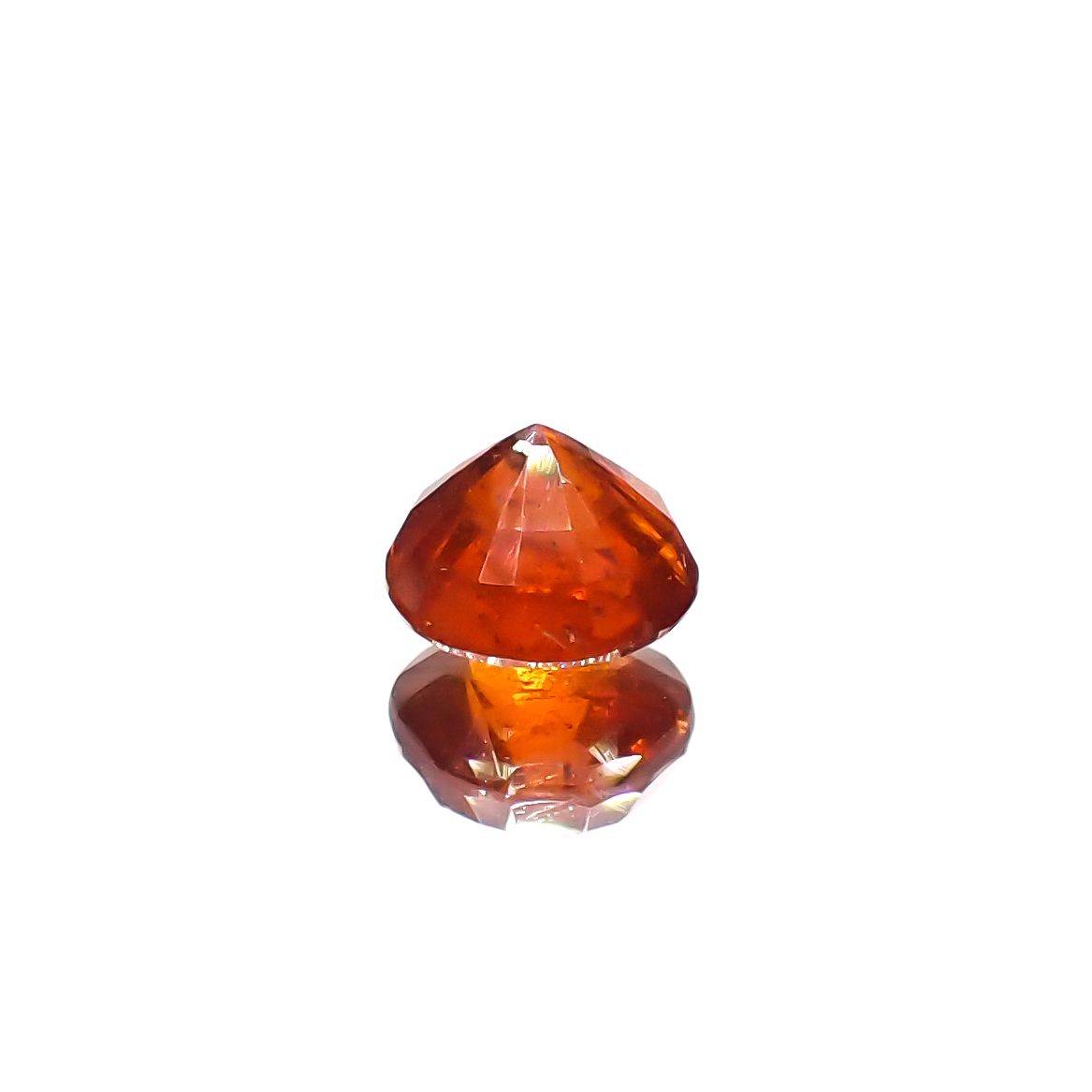 オレンジカイヤナイト ネパール産 1.71ct[240326705]6.8x6.8mm前後