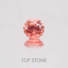 ロードクロサイト(宝石名ロードクロサイト)ペルー産 0.536ct ソ付(彩珠)[220717119]4.9x4.9mm前後