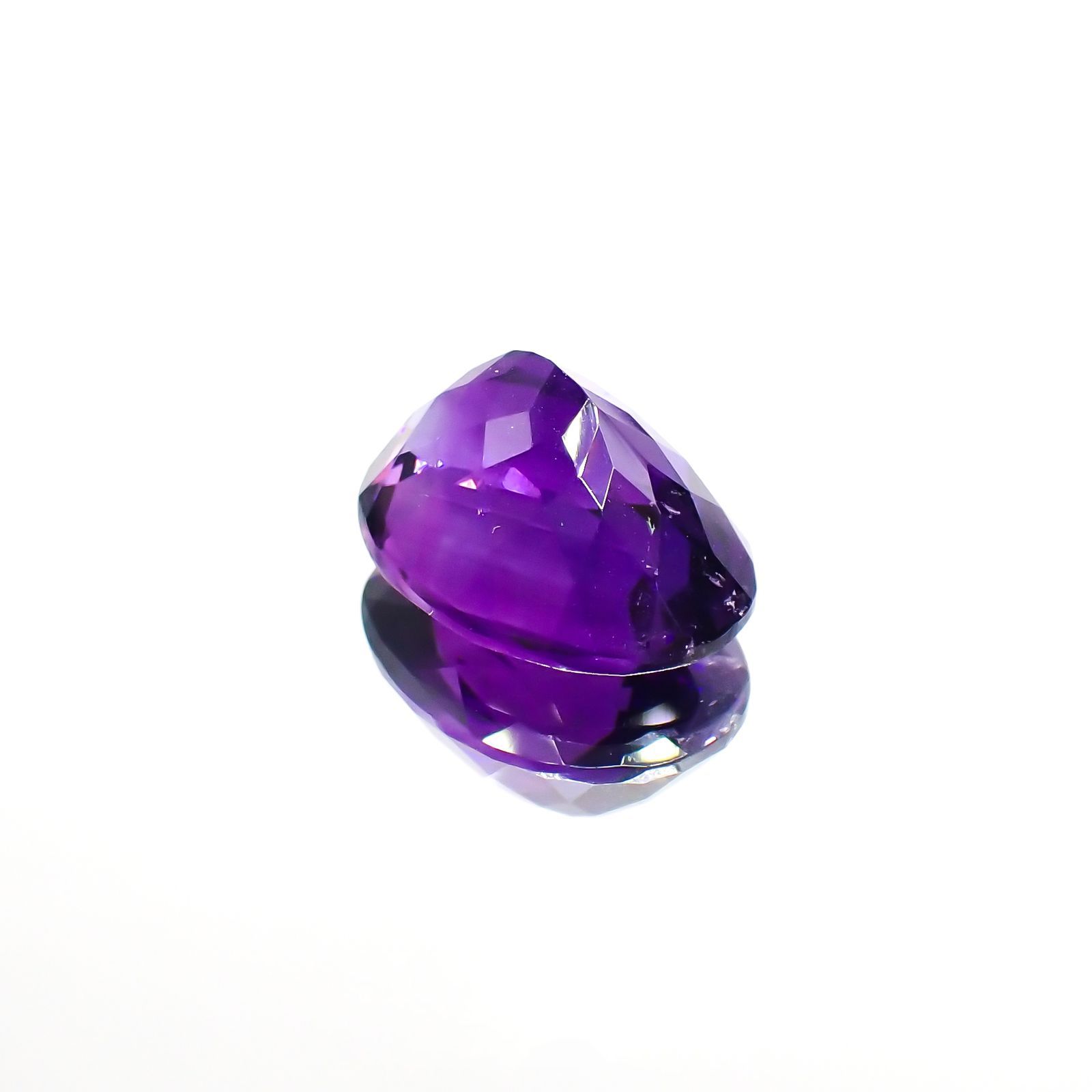 カラーシフトアメジスト(宝石名アメシスト)ブラジル/ウルグアイ産 8.92ct 識別済[220113953]16x11.9mm前後