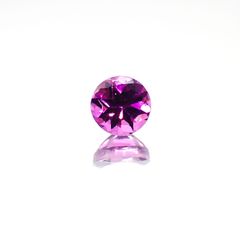 マラヤガーネット(宝石名ガーネット)タンザニア産 0.42ct 識別済[230823054]4x4mm前後