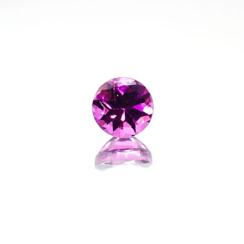 マラヤガーネット(宝石名ガーネット)タンザニア産 0.42ct 識別済[230823054]4x4mm前後