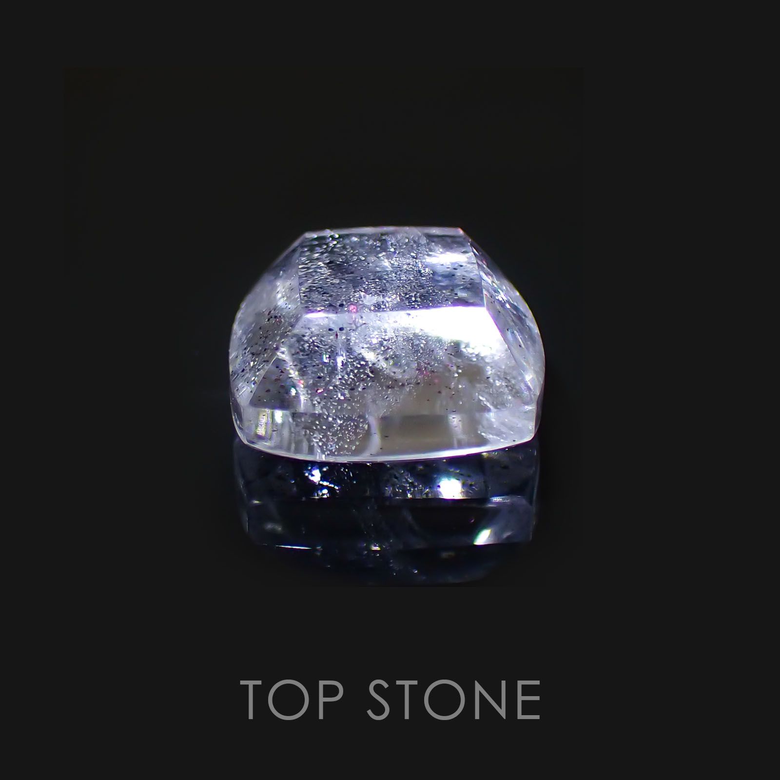ティンカーベルクォーツ ブラジル産 ルース 7.29ct[20118107]12.1×11.6mm前後