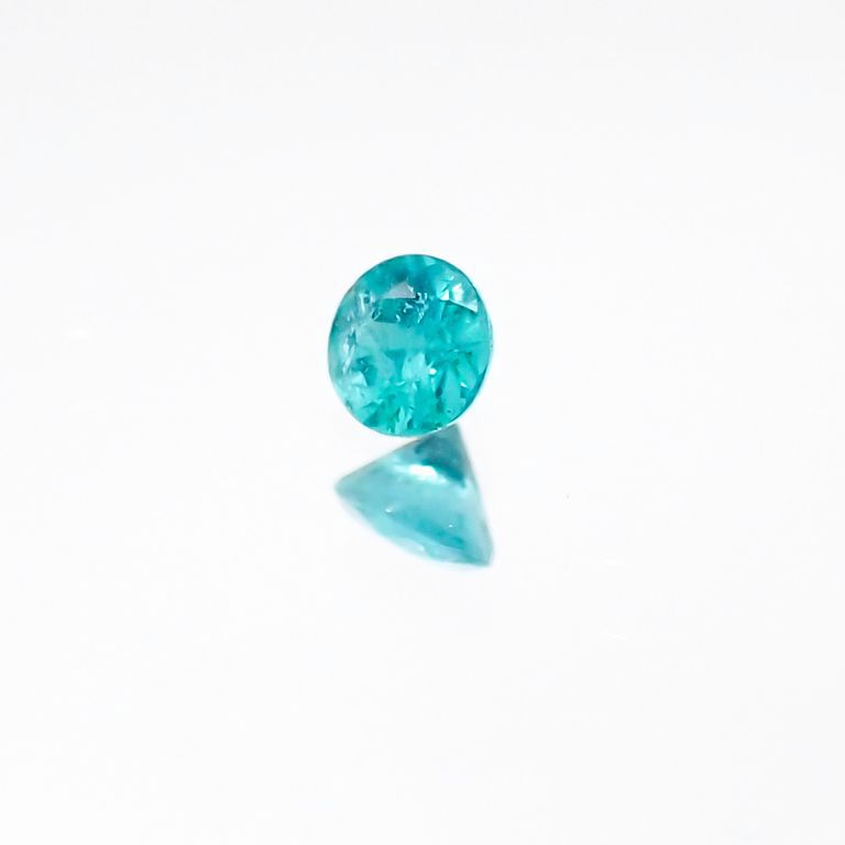 パライバトルマリン ブラジル産 ルース 0.042ct[20116973]2.1×2.1mm前後