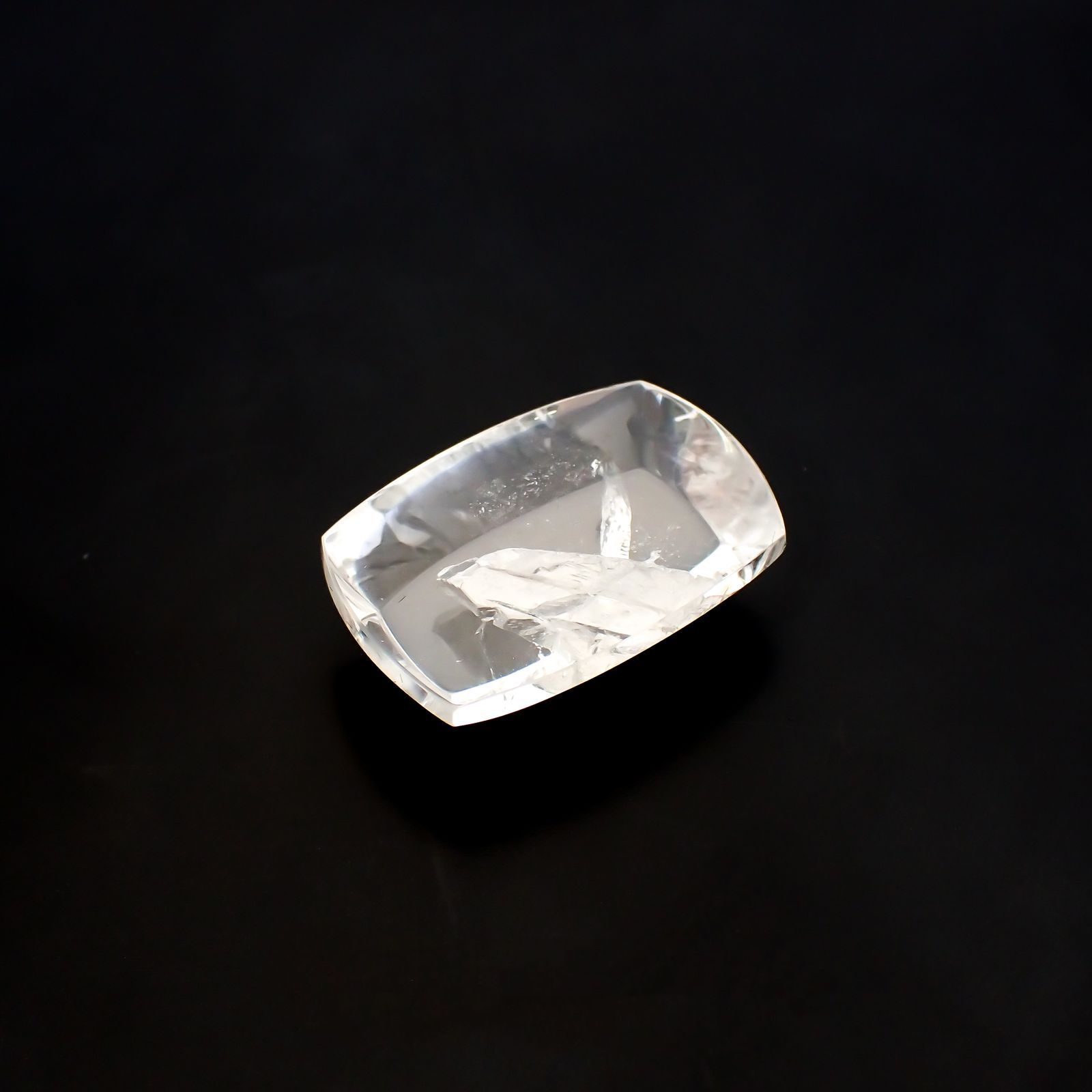 マニフェストインクォーツ ブラジル産 23.22ct[220716790]23.2x15.8mm前後
