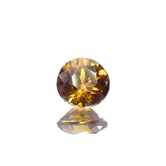 アンドラダイトガーネット(宝石名アンドラダイト・ガーネット)ナミビア共和国産 0.28ct 識別済[230421382]3.9x3.9mm前後