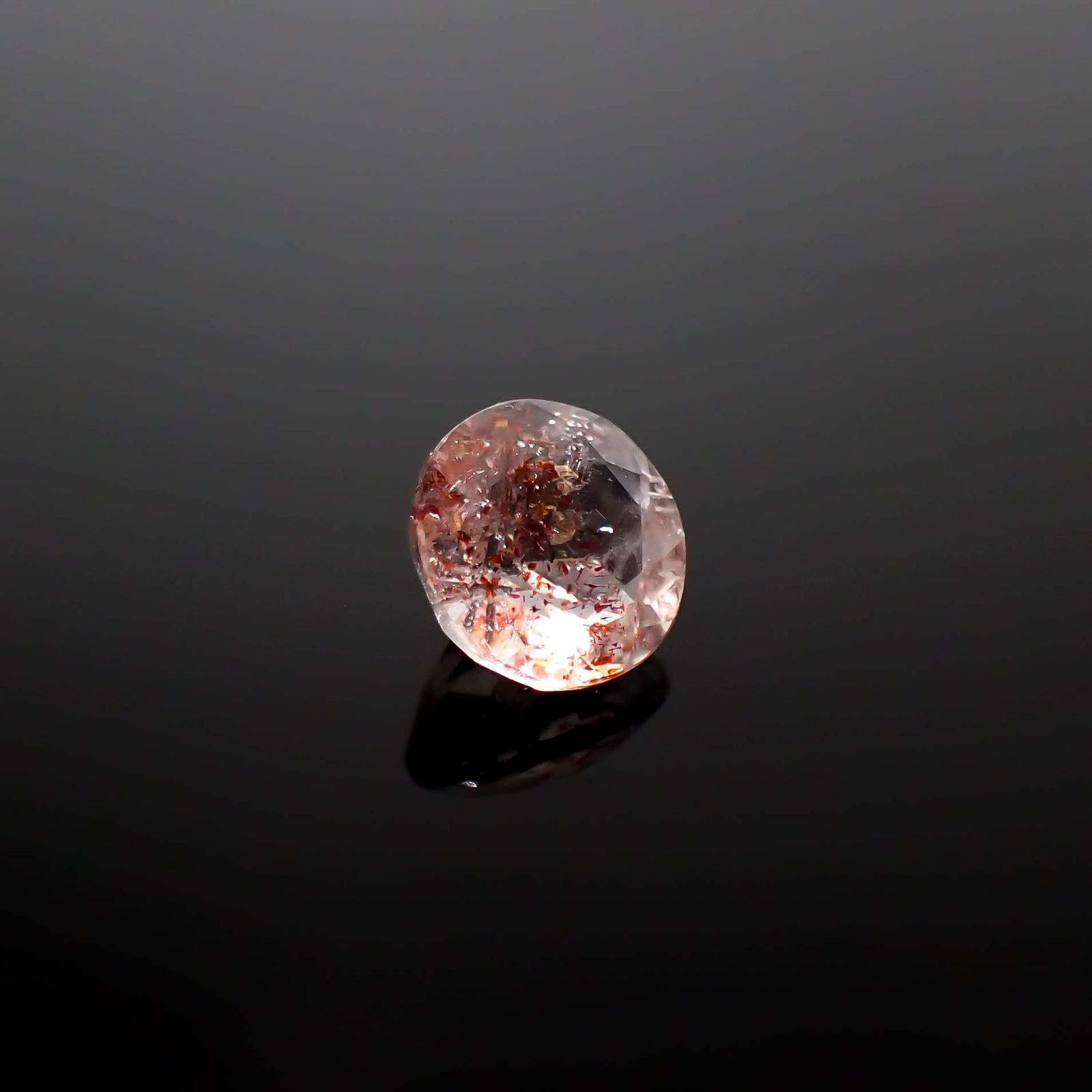 ファイヤークォーツ ナイジェリア産 1.81ct[240326710]7.9x7.9mm前後