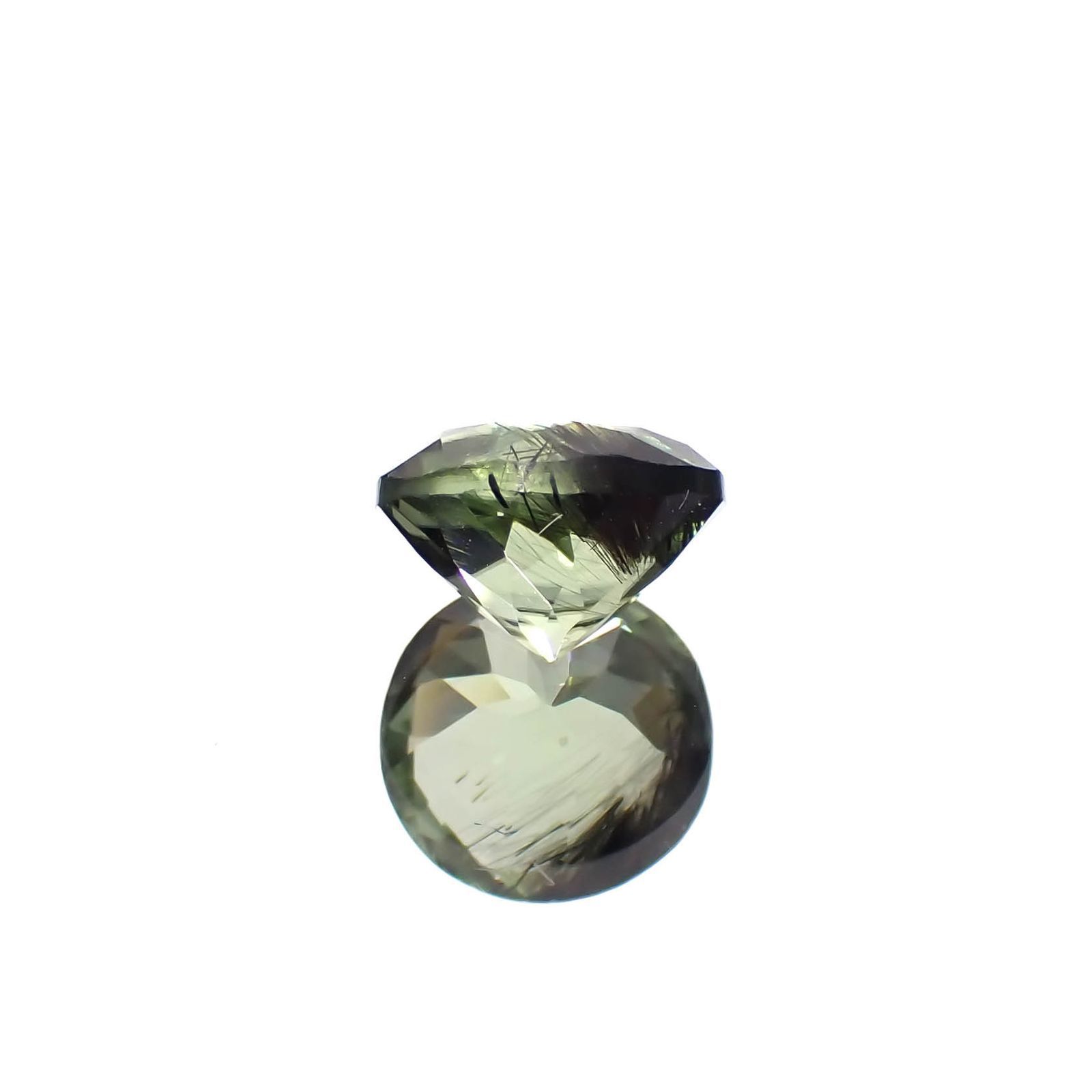 ルドウィジャイトインペリドット パキスタン産 1.96ct[221219511]7.7x7.6mm前後
