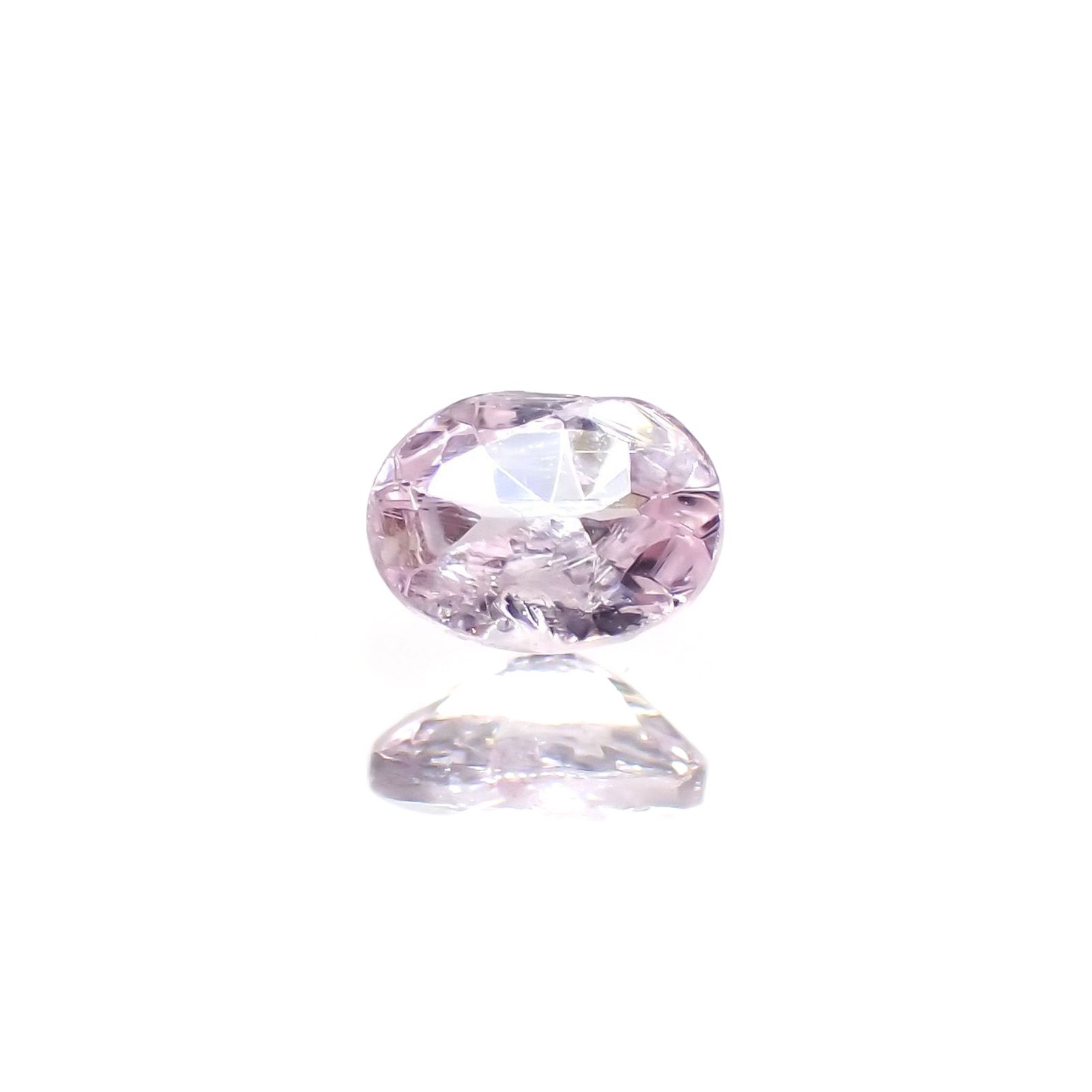 ピンクゾイサイト(宝石名ピンク・ゾイサイト)タンザニア産 識別済 0.17ct / 4x3mm前後 [220115055]