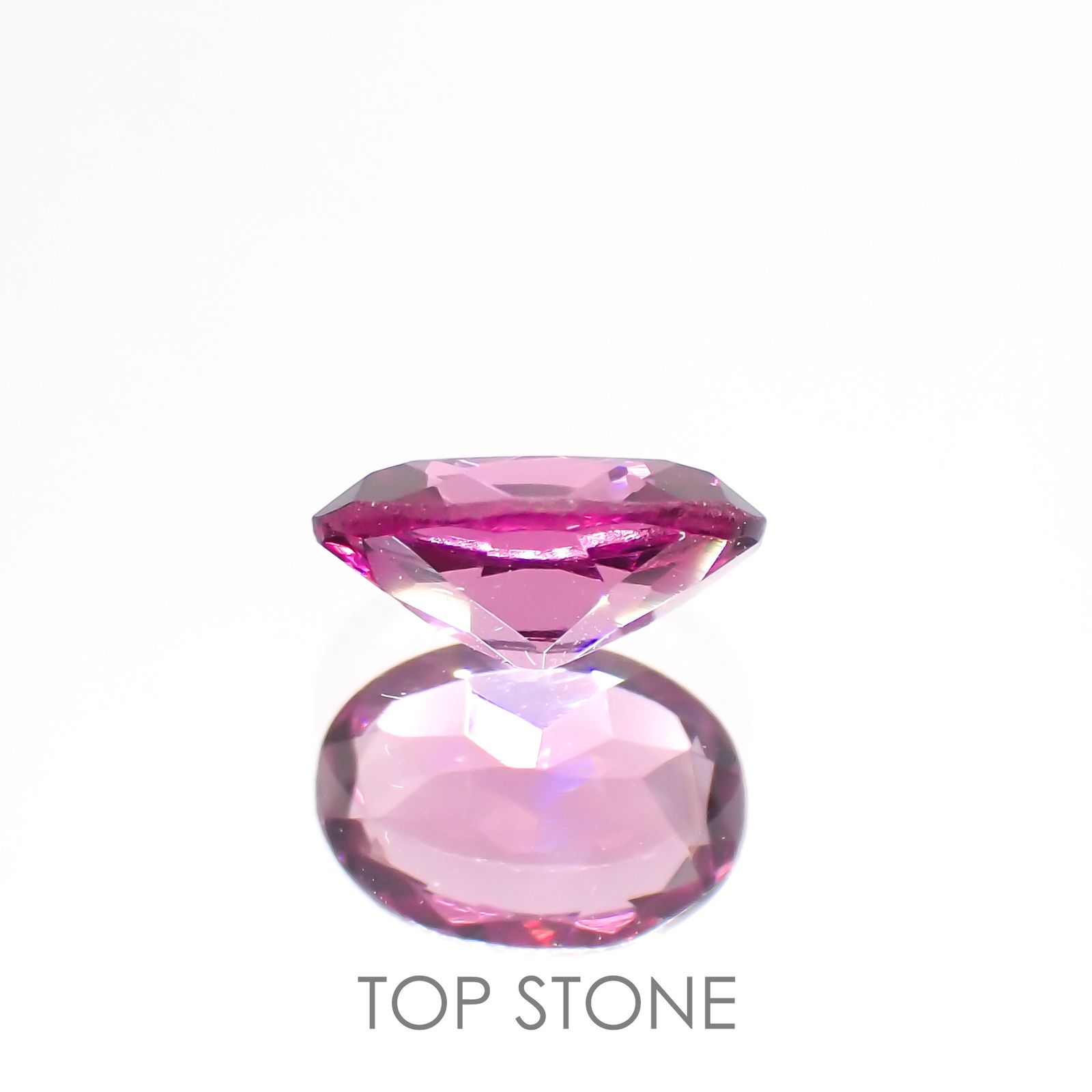 ロードライトガーネット(宝石名ロードライト・ガーネット)ブラジル産 0.89ct 識別済[211113678]7x5mm前後