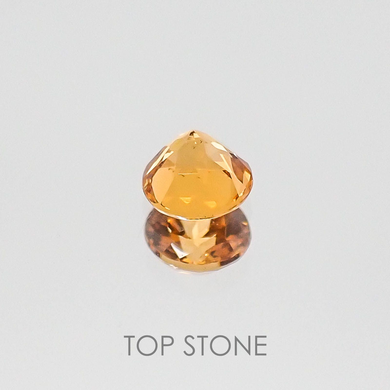 スペサルティンガーネット (宝石名スペサルティン・ガーネット) ケニア産 0.24ct 識別済[20084397]3.5×3.5mm前後