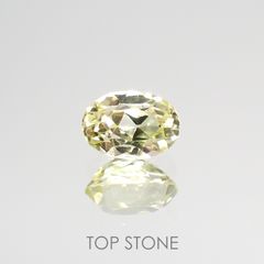 シリマナイト(宝石名シリマナイト) インド産 0.59ct 識別済[210810690]6×4.1mm前後