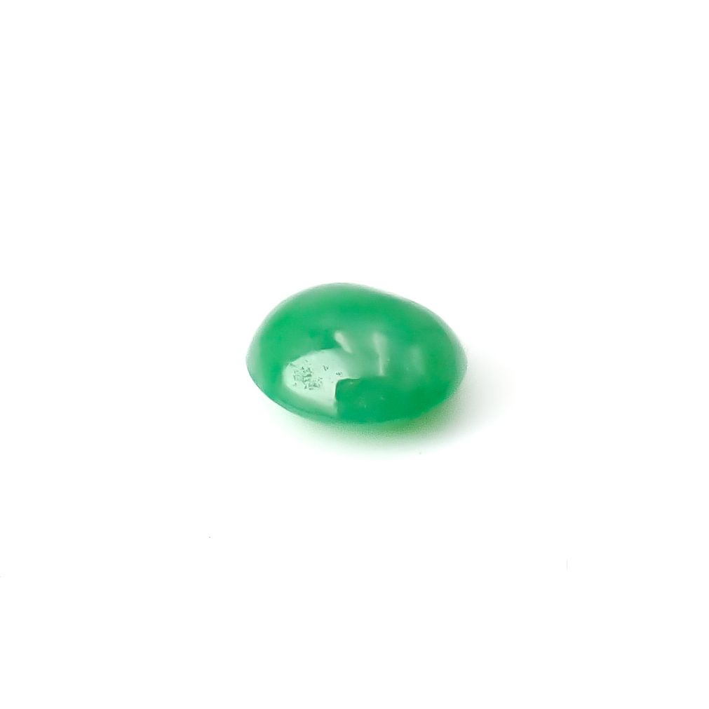 翡翠 ビルマ産 0.68ct / 5.9x5.2mm前後 [260532116]