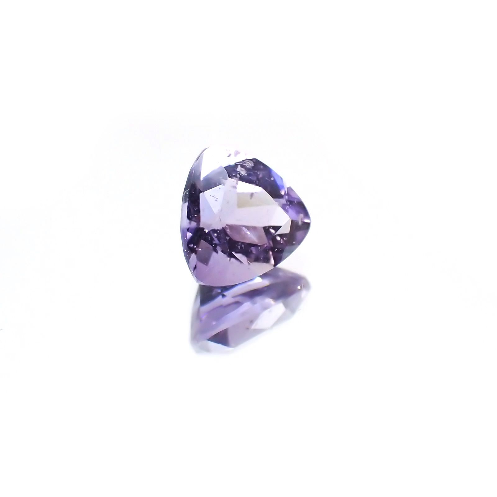 マリアライト(宝石名パープル・スキャポライト)スリランカ産 0.46ct 識別済[231224406]5x5mm前後