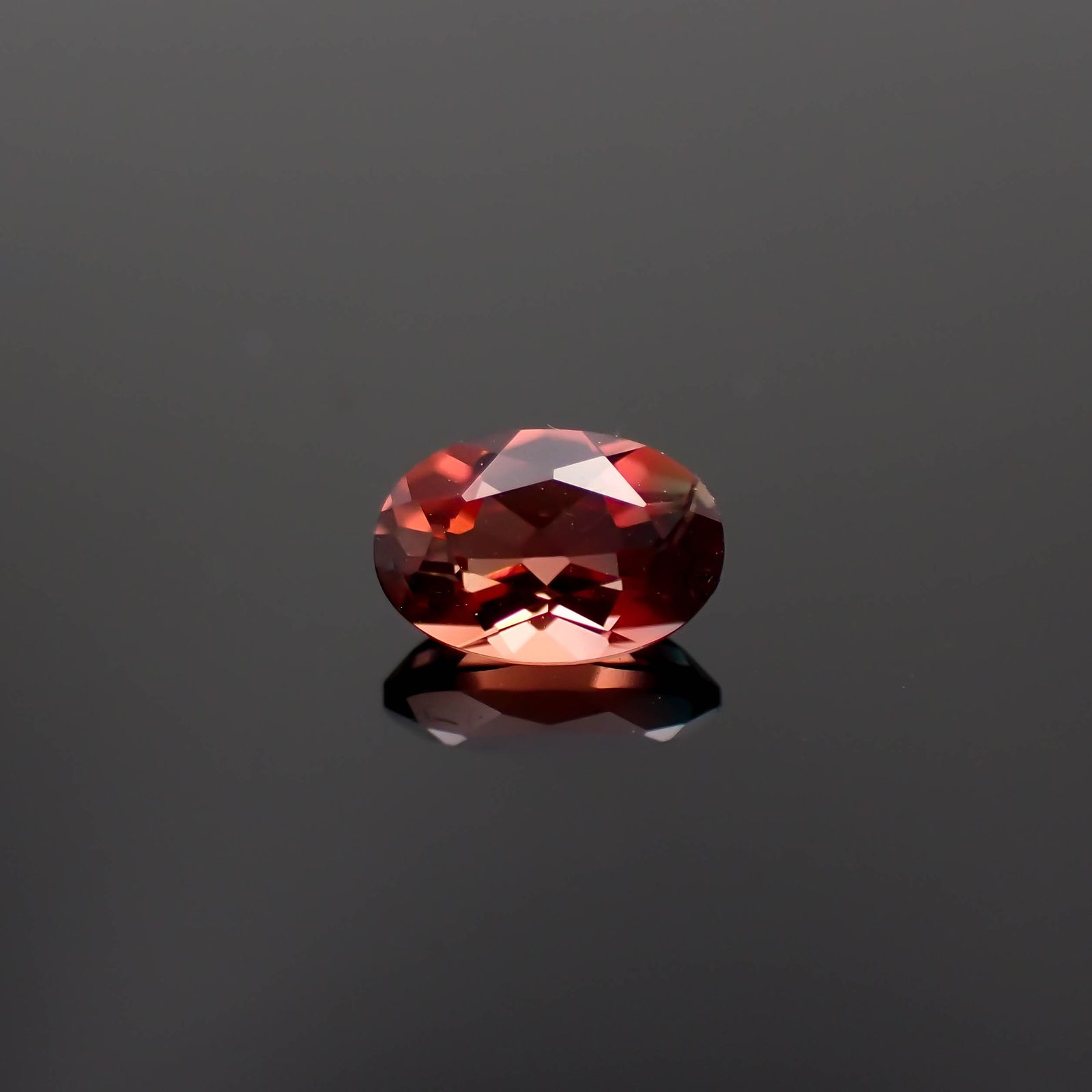 バイカラーアンデシン モンゴル産 0.45ct[230421504]6x4mm前後