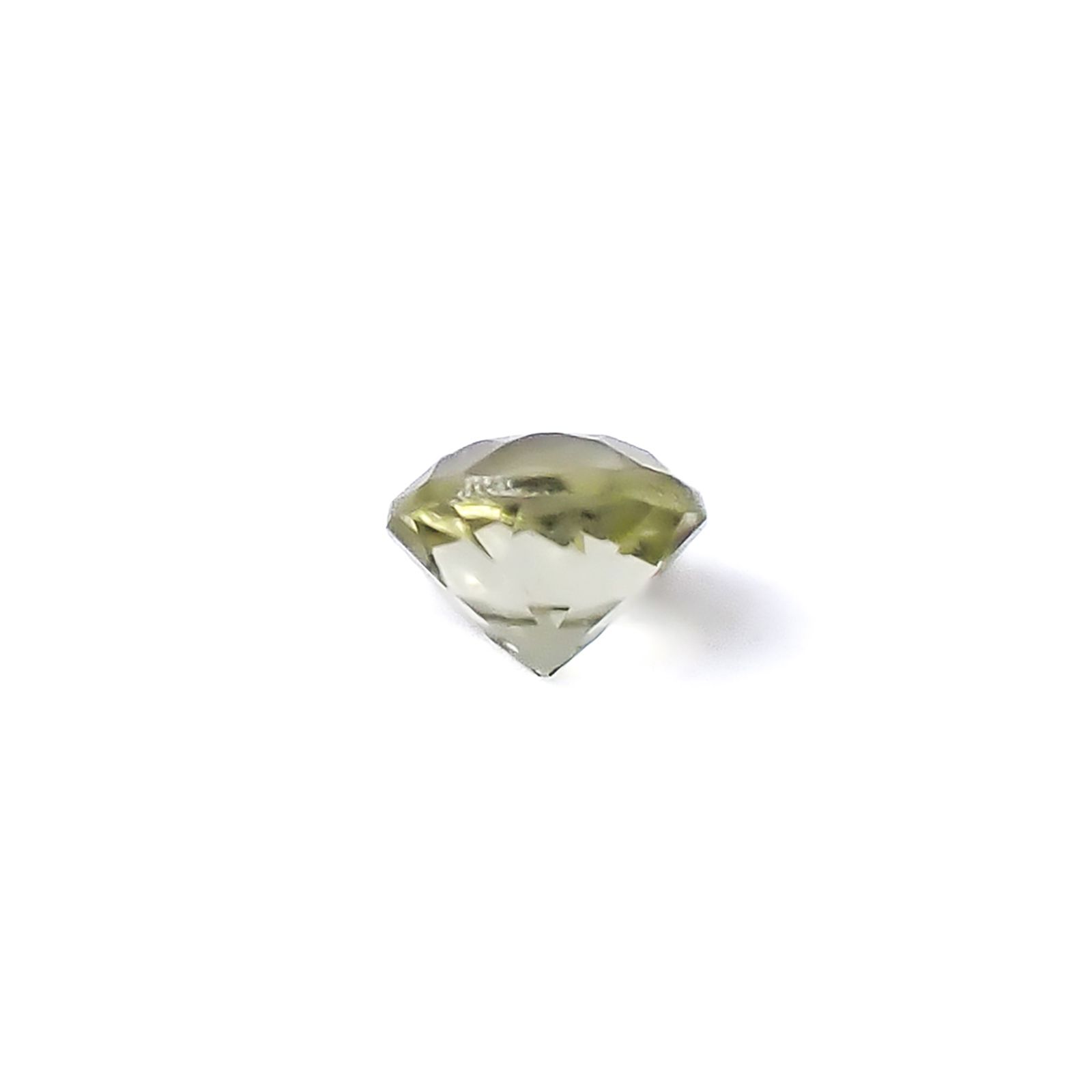 パラサイティックペリドット 採取地:ロシア・セイムチャン 0.024ct / 1.7x1.7mm前後 [260632350]