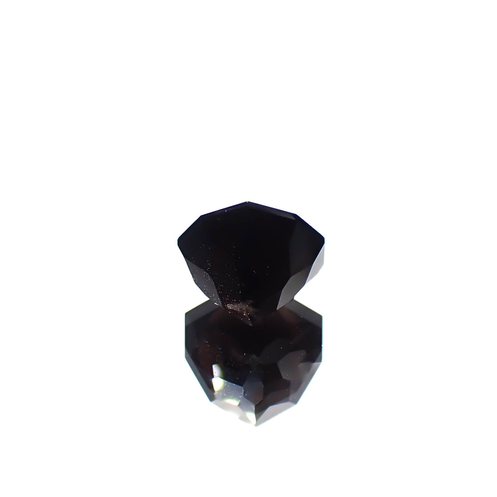 ◇カスタムカット◇モリオン チベット産 2.39ct[240527640]8.7x8.6mm前後
