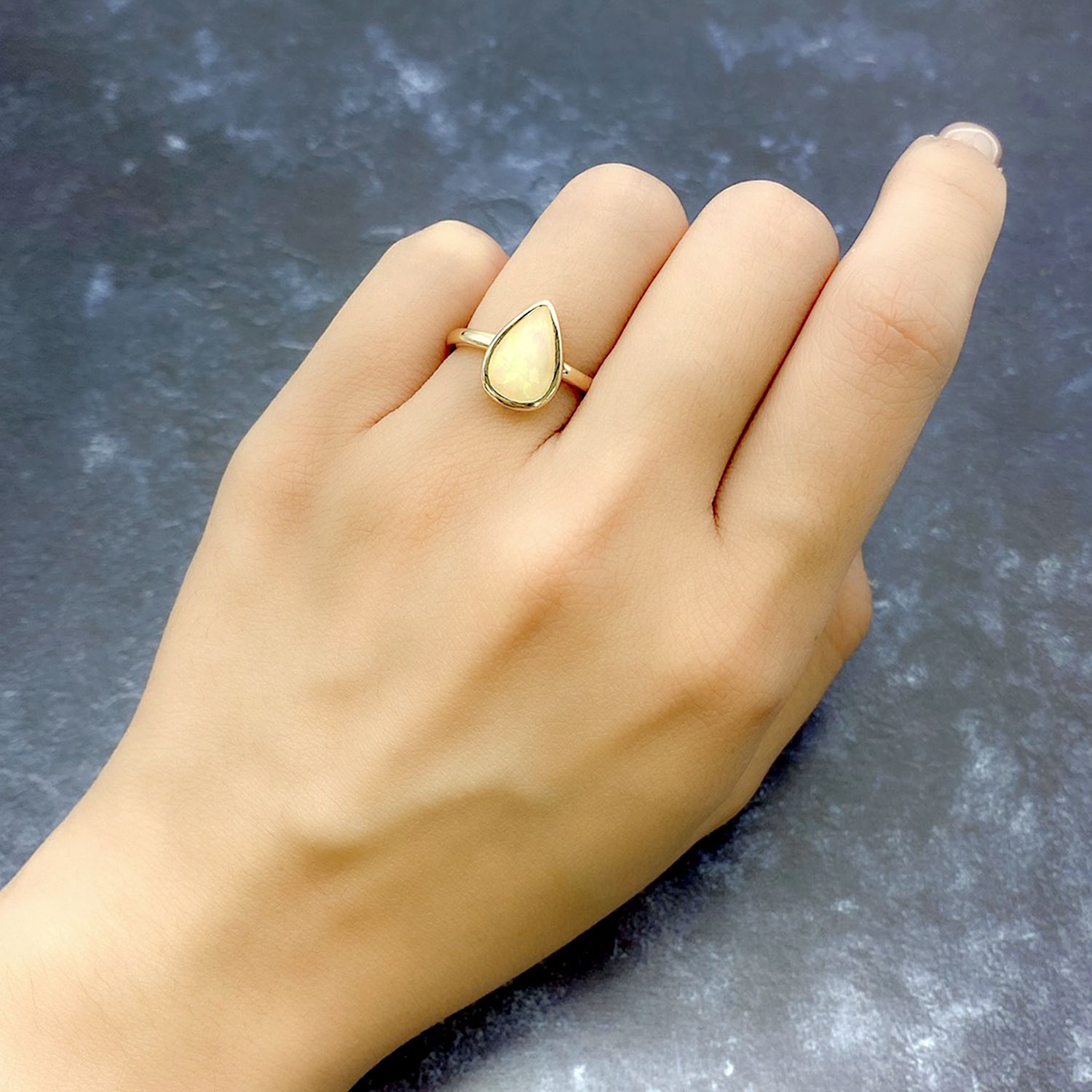 MALIKA(マリカ) ～Art～ プレシャスオパール K10リング -III- #11