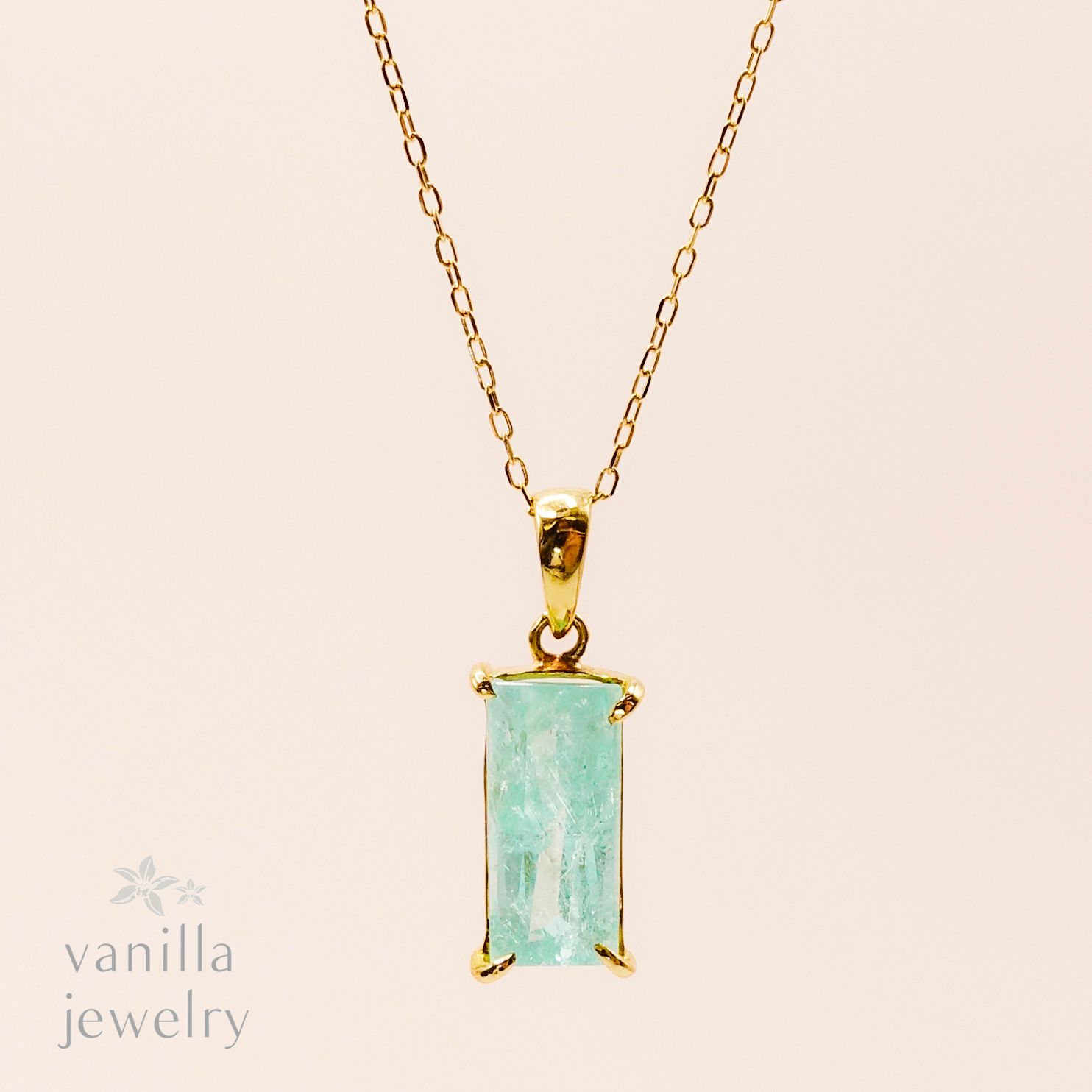 Chelice (シェリス) パライバトルマリン 2.00ct K18ネックレス [7670]★今だけ！40cmチェーン→「スライドピンチェーン」にグレードアップしてお届け！★