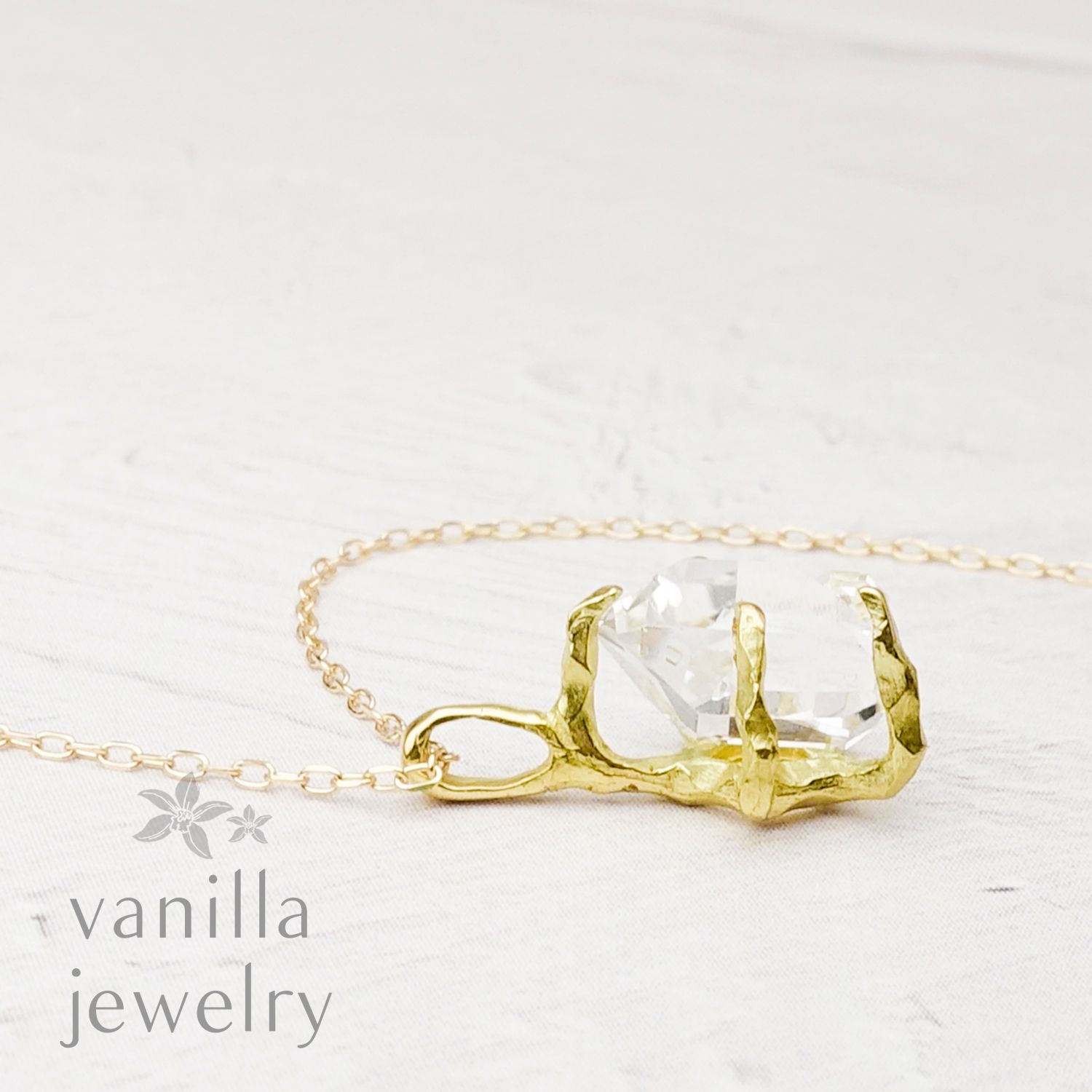 vanilla jewelry - Graily(グレイリー) ハーキマーダイヤモンド K18 ...