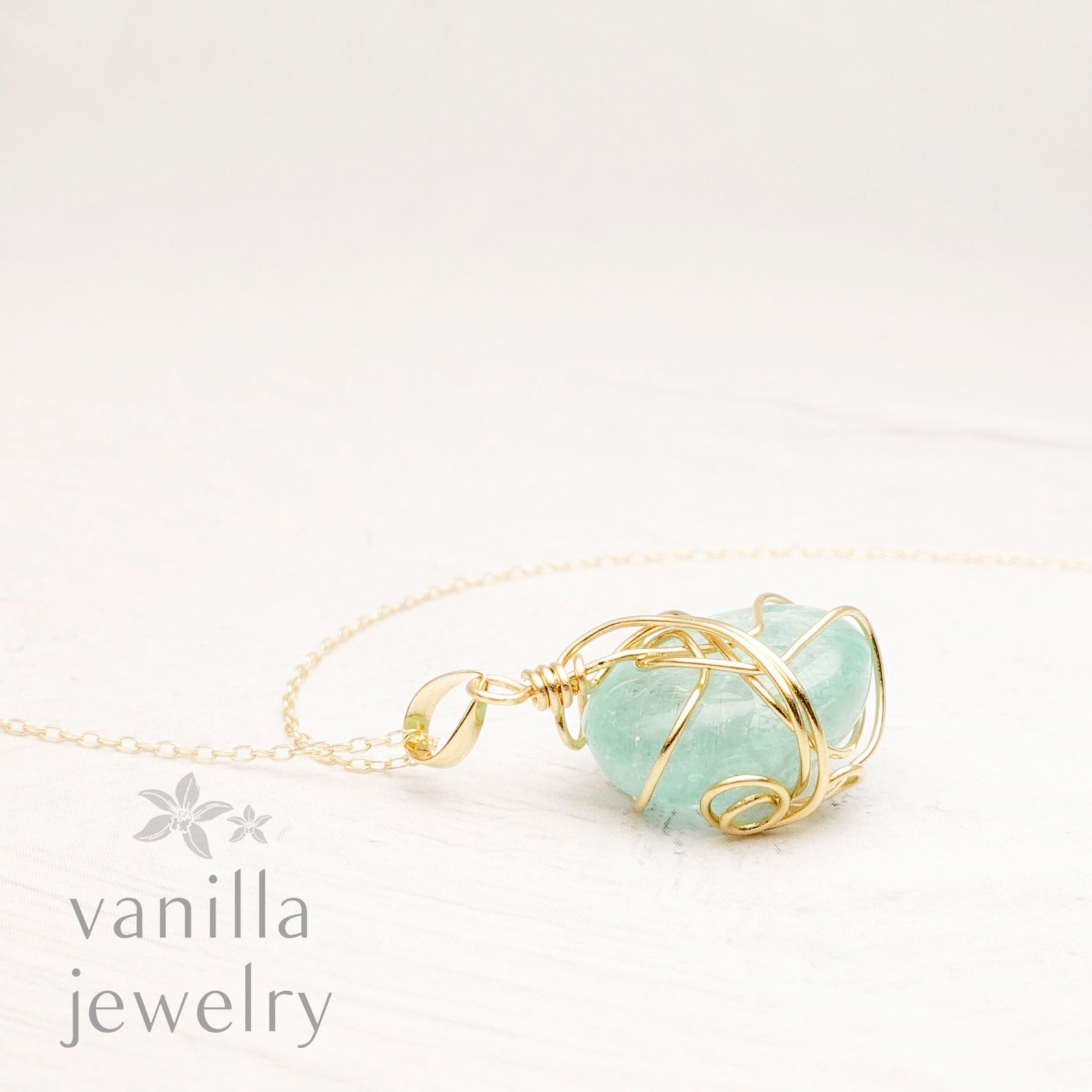 La verite(ラヴェリーテ) パライバトルマリン 8.30ct K18ネックレス [7683]★今だけ！40cmチェーン→「スライドピンチェーン」にグレードアップしてお届け！★