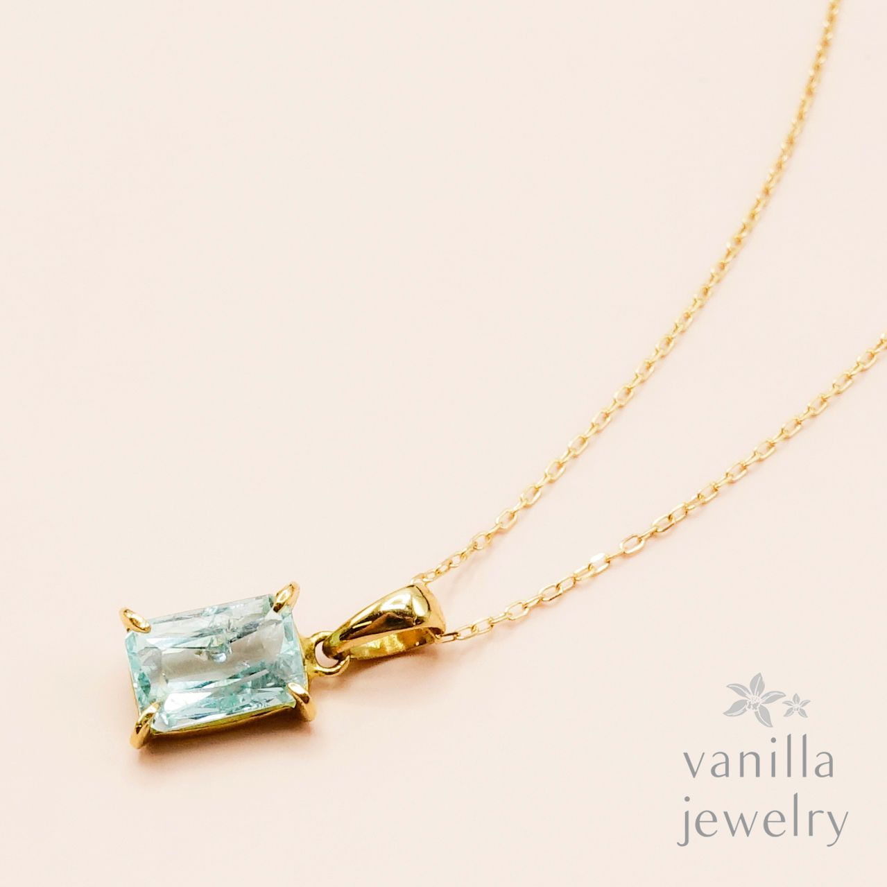 Chelice (シェリス) パライバトルマリン 1.47ct K18ネックレス [7671]★今だけ！40cmチェーン→「スライドピンチェーン」にグレードアップしてお届け！★