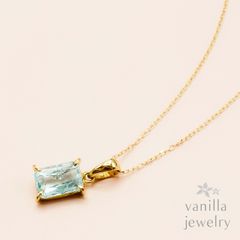 Chelice (シェリス) パライバトルマリン 1.47ct K18ネックレス [7671]★今だけ！40cmチェーン→「スライドピンチェーン」にグレードアップしてお届け！★
