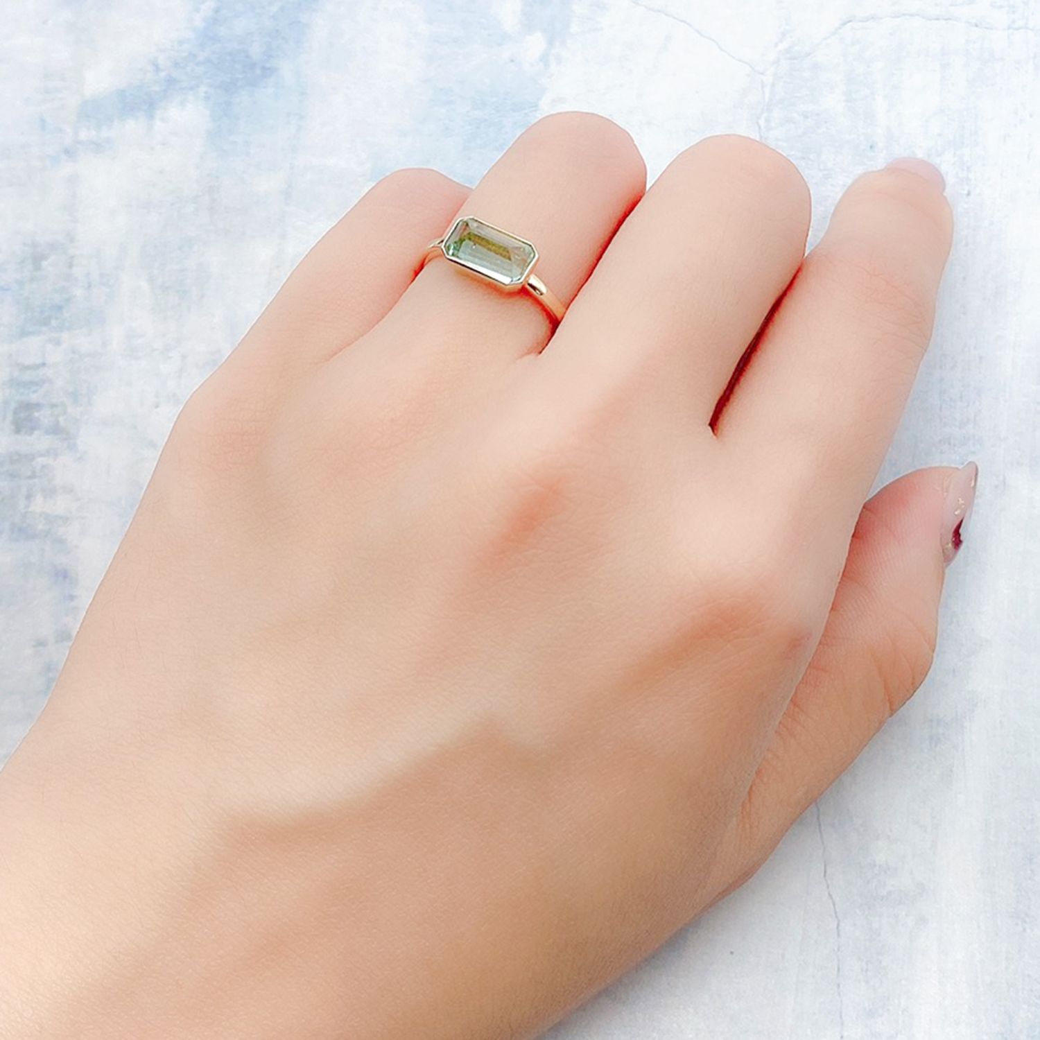 MALIKA(マリカ) ～Art～ ミントベリル K10リング #11