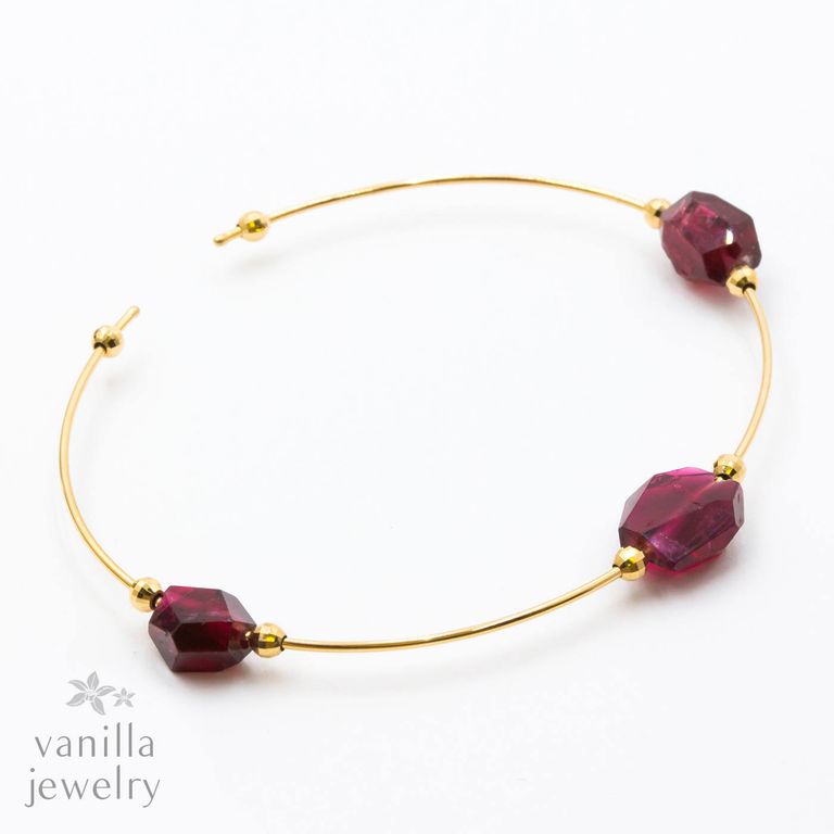 pulsera(プルセーラ) スピネル vstyle 7022 K18バングル