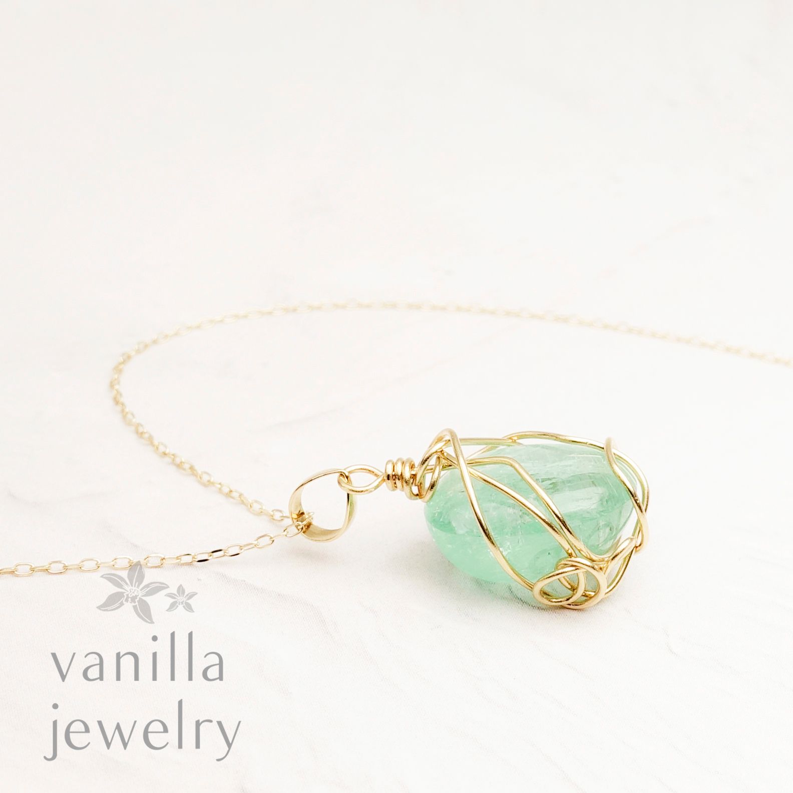 La verite(ラヴェリーテ) パライバトルマリン 7.20ct K18ネックレス [7682]★今だけ！40cmチェーン→「スライドピンチェーン」にグレードアップしてお届け！★