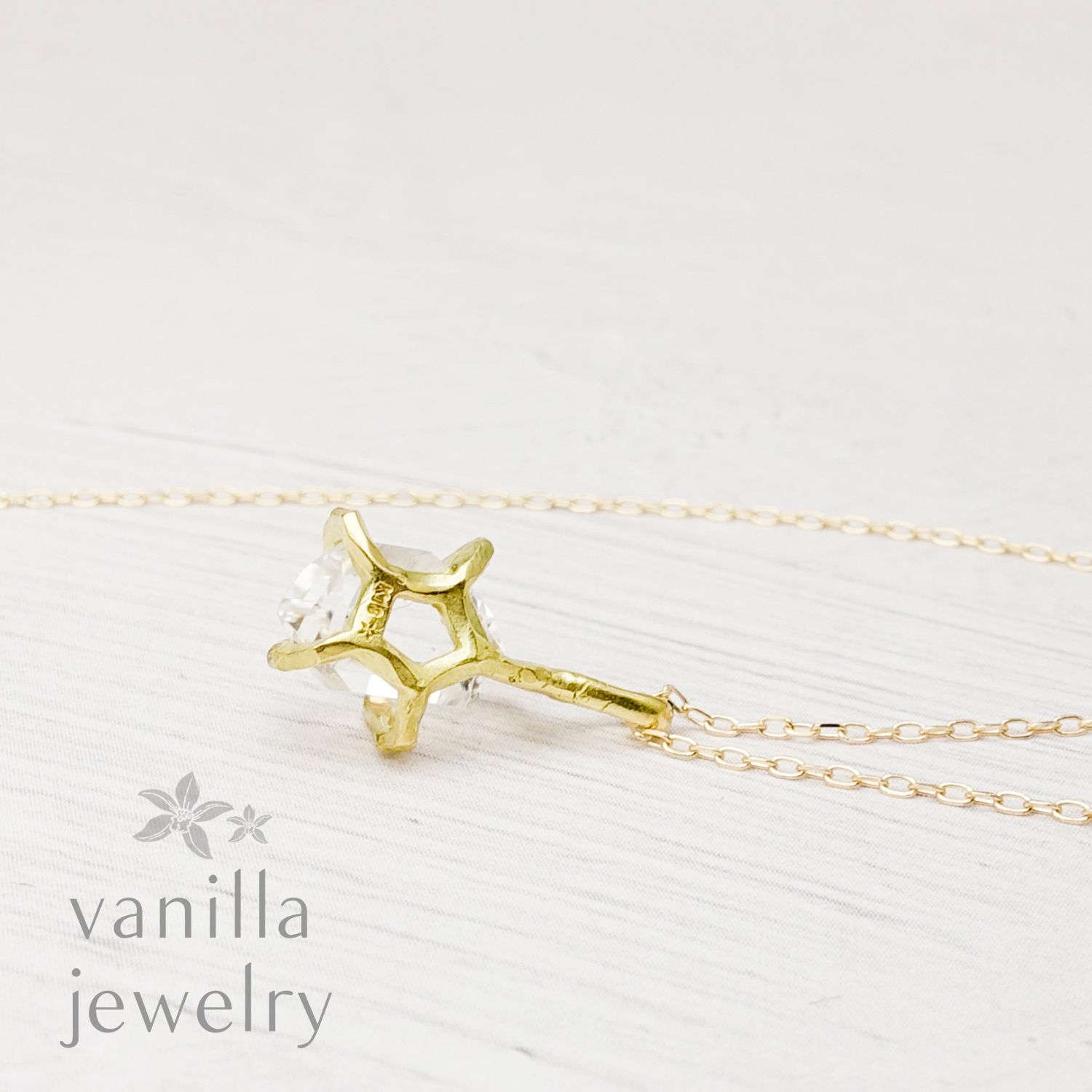 vanilla jewelry - Graily(グレイリー) ハーキマーダイヤモンド K18 ...