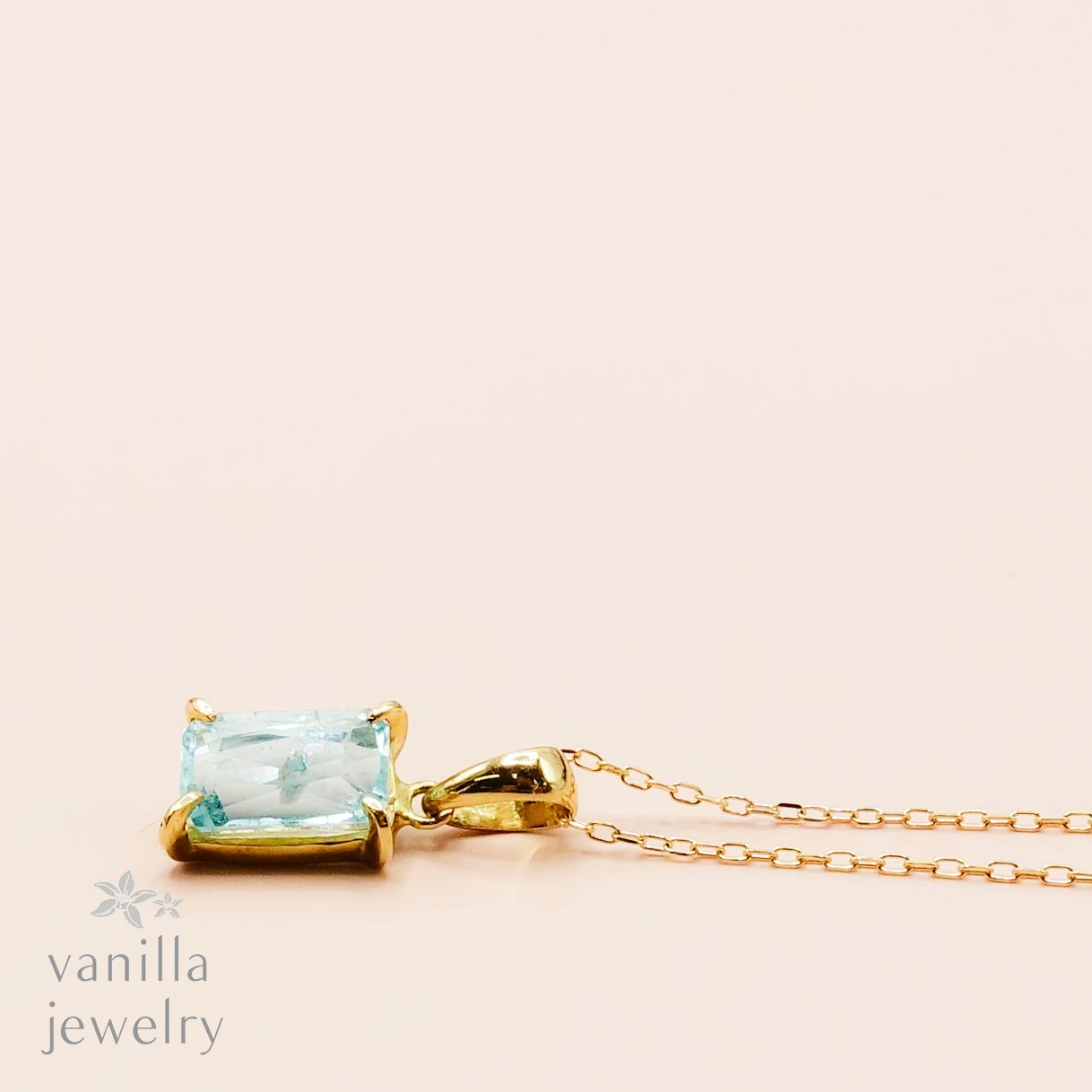 Chelice (シェリス) パライバトルマリン 1.47ct K18ネックレス [7671]★今だけ！40cmチェーン→「スライドピンチェーン」にグレードアップしてお届け！★